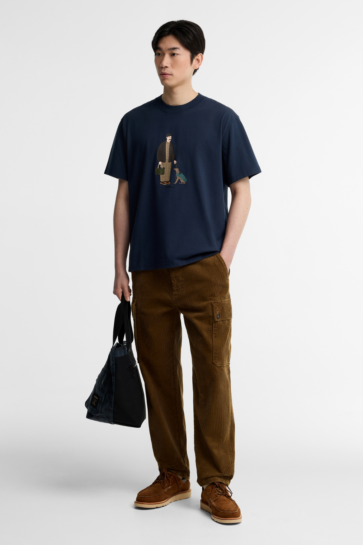 Barbour Fordyce T-Shirt NY91 Navy