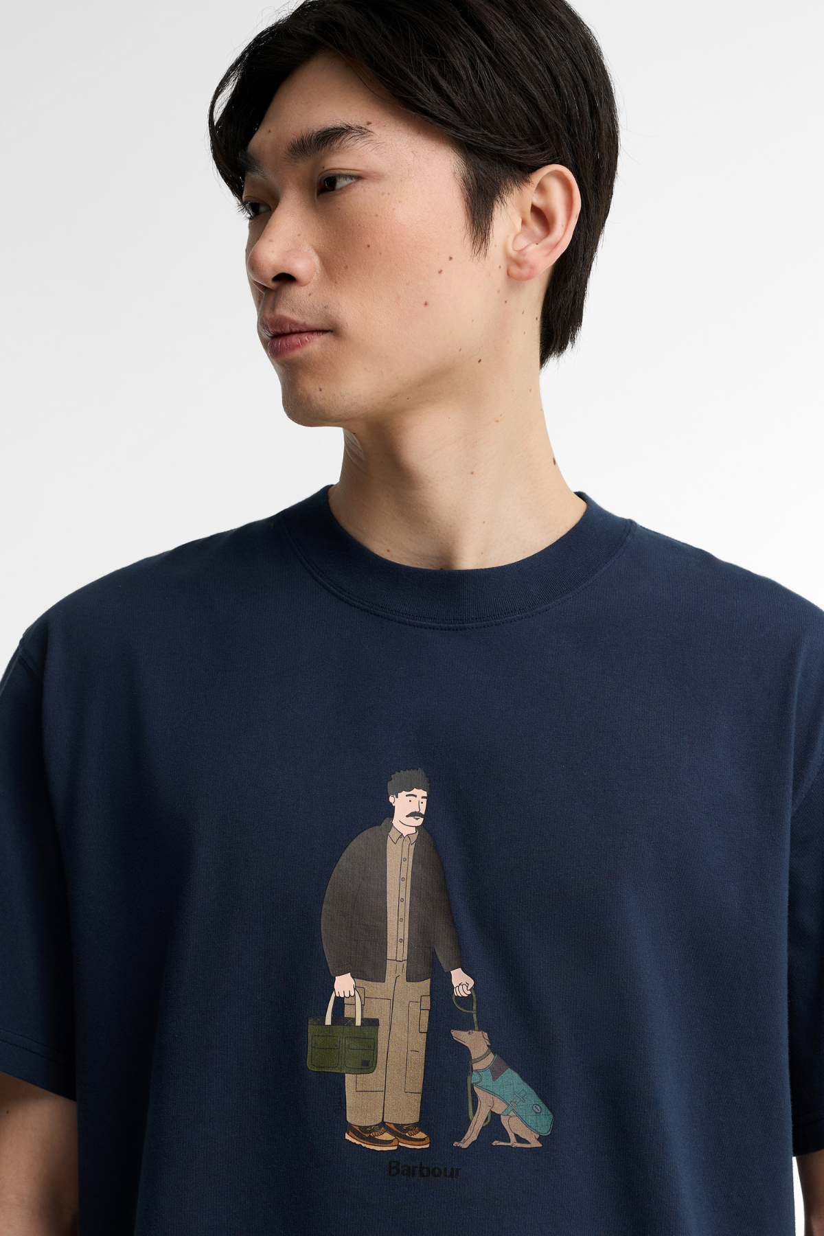Barbour Fordyce T-Shirt NY91 Navy