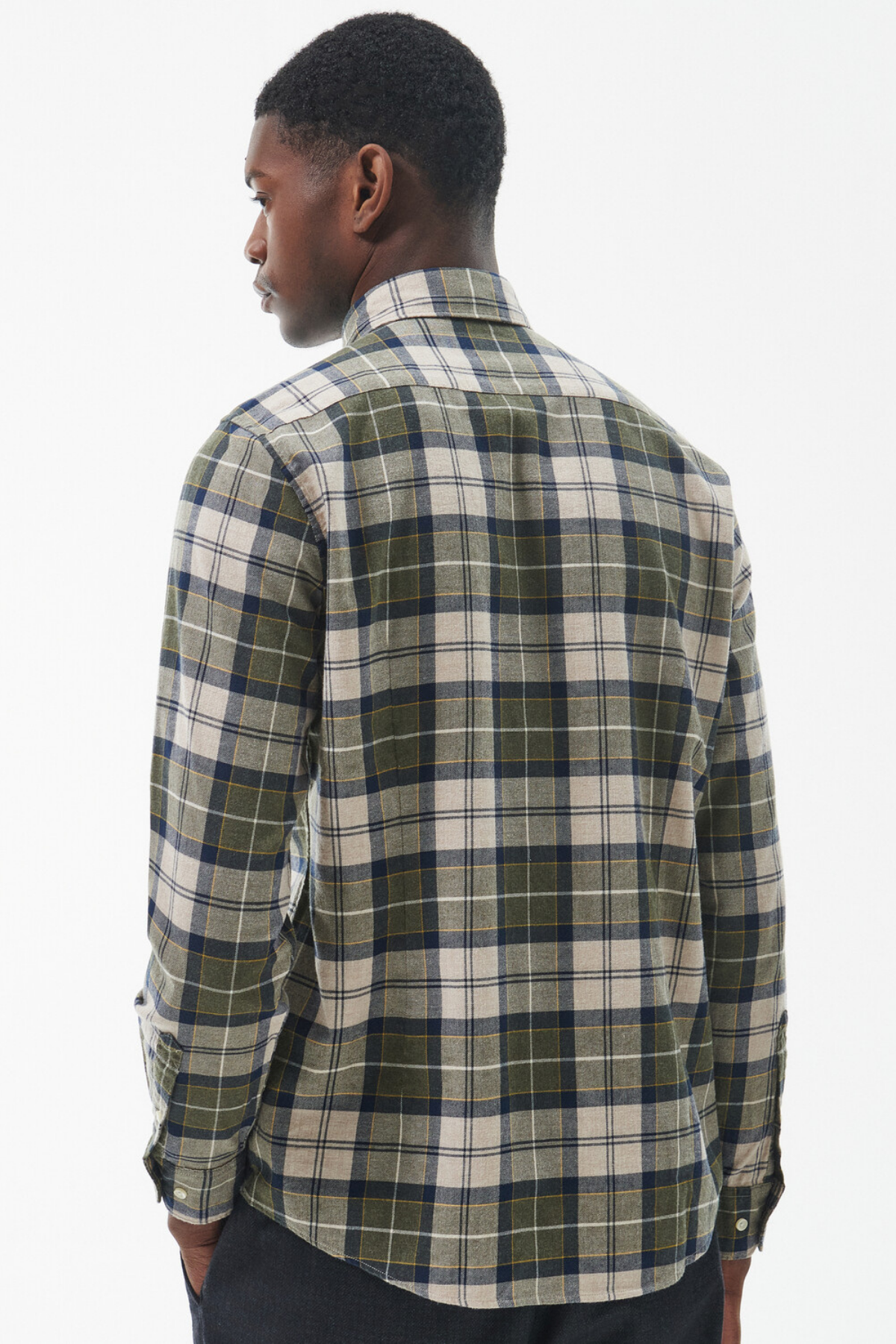 Barbour Fortrose Tailored Gömlek TN16 Forest Mist Tartan