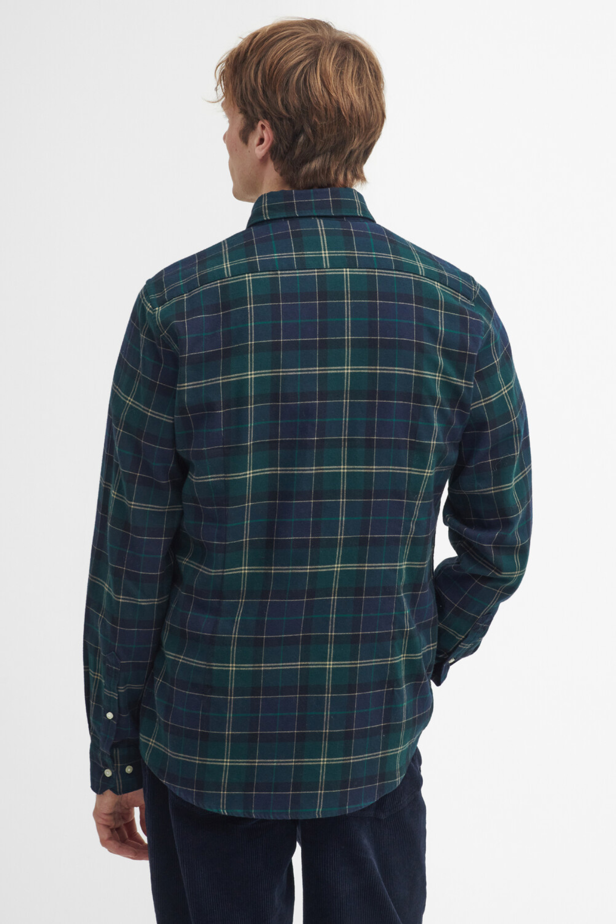 Barbour Fortrose Tailored Gömlek TN23 Green Loch Tartan