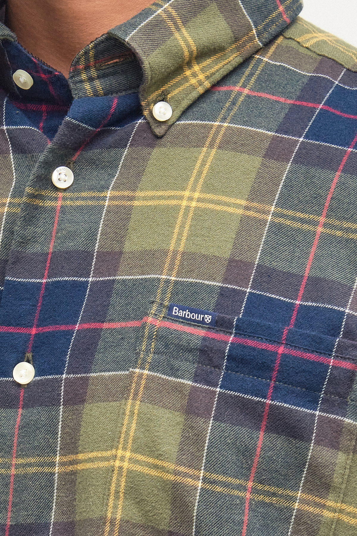 Barbour Fortrose Tailored Tartan Gömlek TN52 Classic Tartan