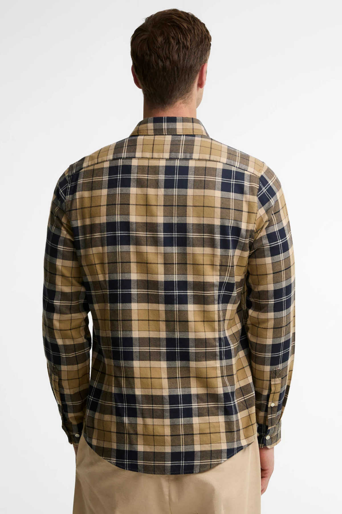 Barbour Fortrose Tailored Tartan Gömlek TN39 Birchwood Dress Tartan