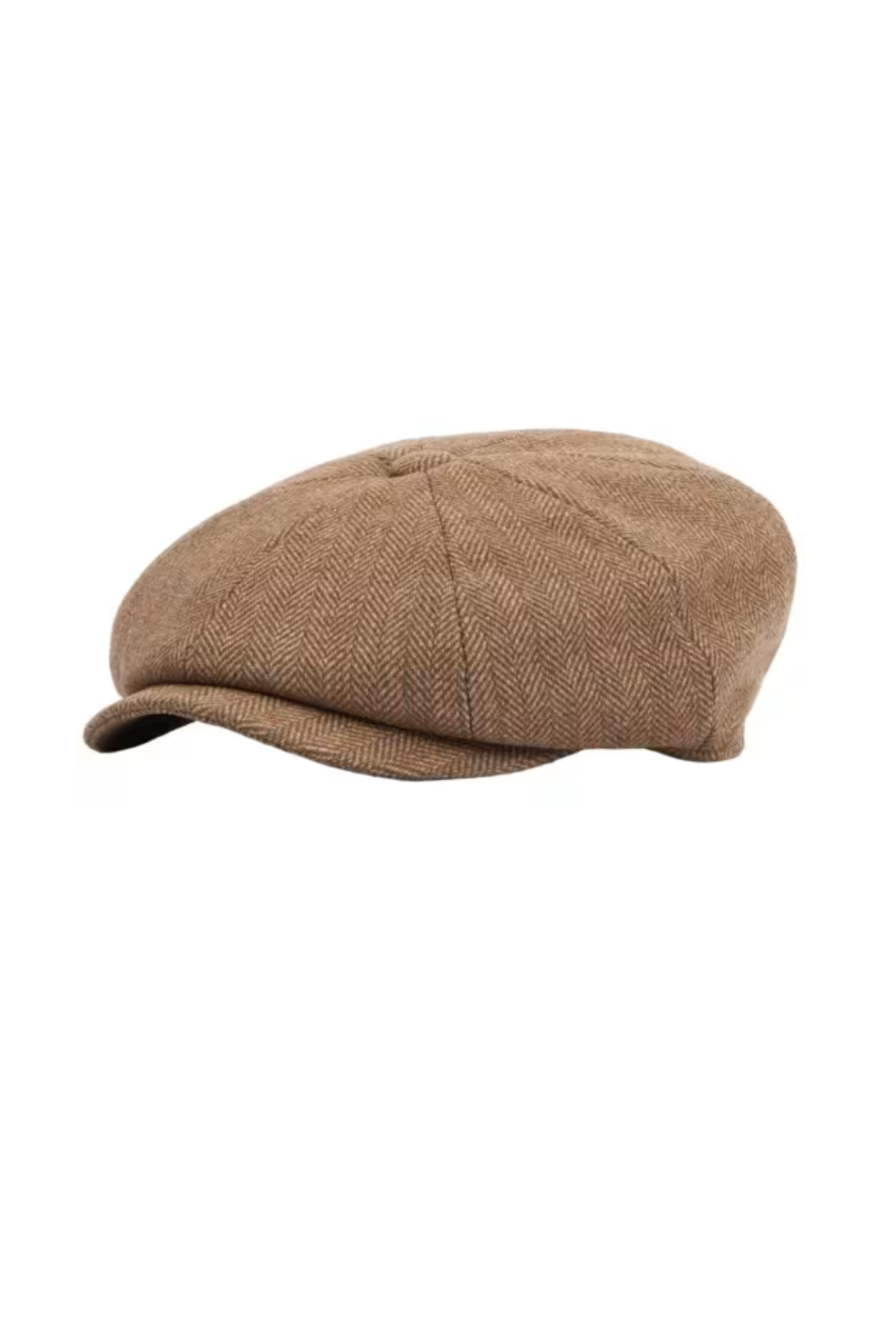 Barbour Fyne Tweed Baker Şapka BE11 Sand