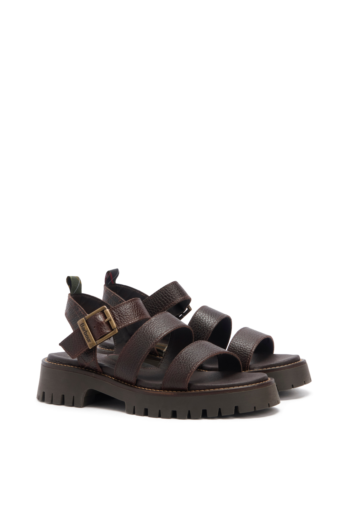 Barbour Gabby Sandalet BR96 Dk Brown