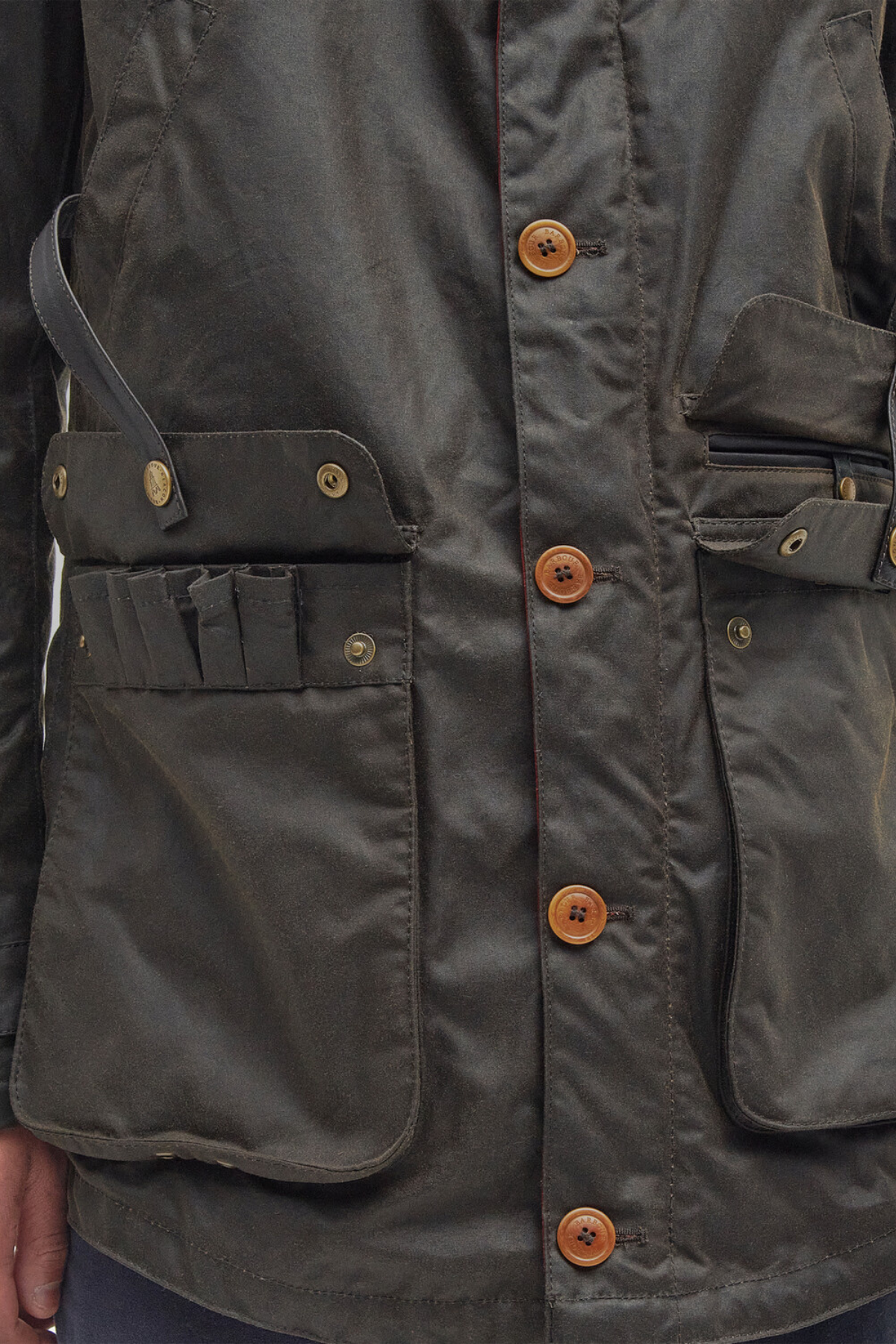 Barbour Game Yağlı Parka OL71 Olive