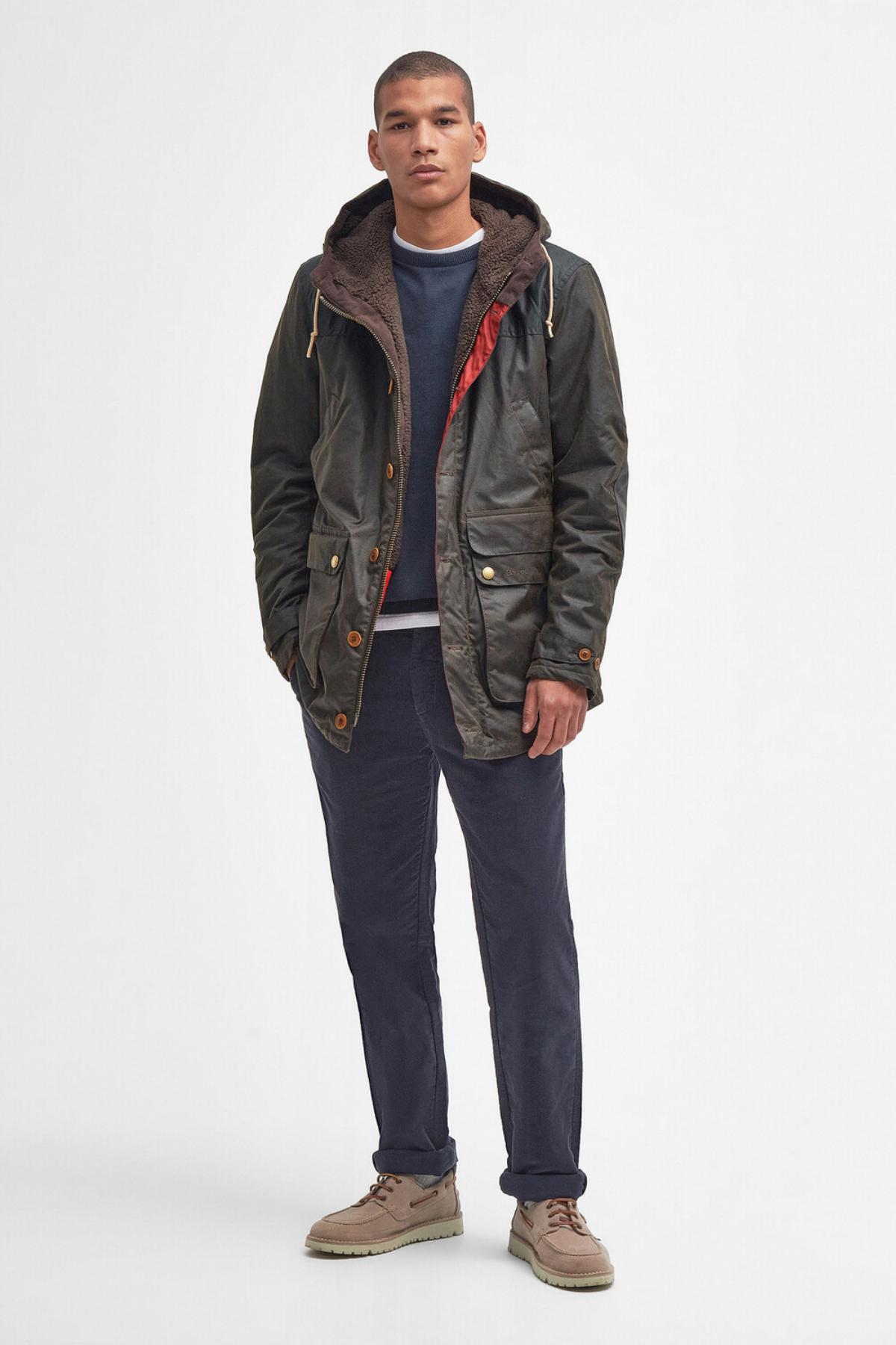 Barbour Game Yağlı Parka OL71 Olive