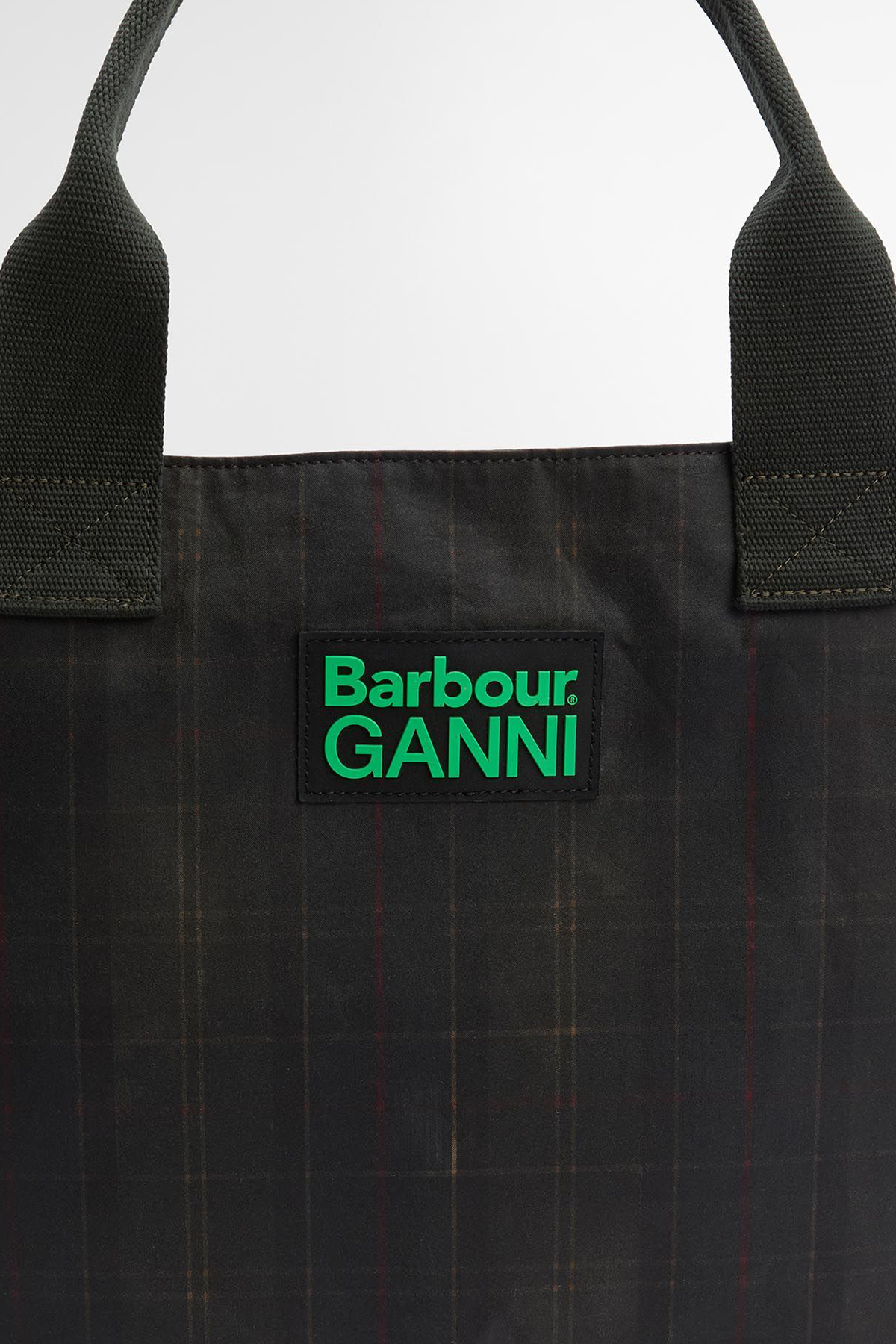 Barbour Ganni Yağlı Tote Çanta GN51 Duffle Bag