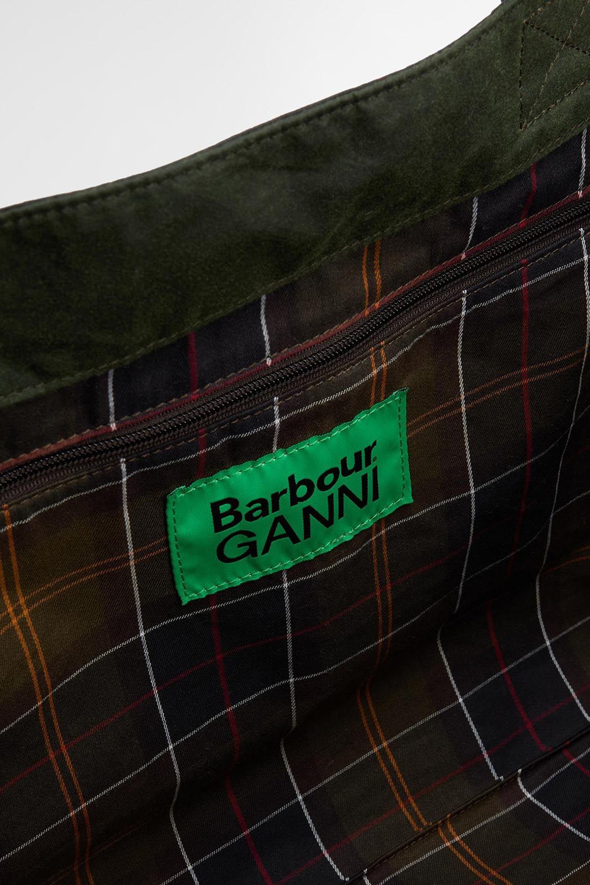 Barbour Ganni Yağlı Tote Çanta GN51 Duffle Bag