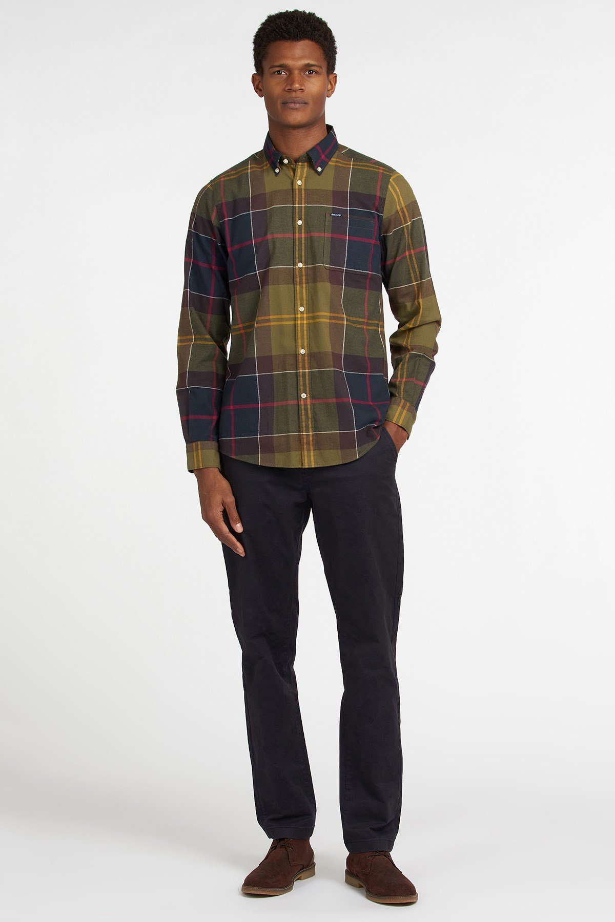 Barbour Glendale Tailored Gömlek TN52 Classic Tartan