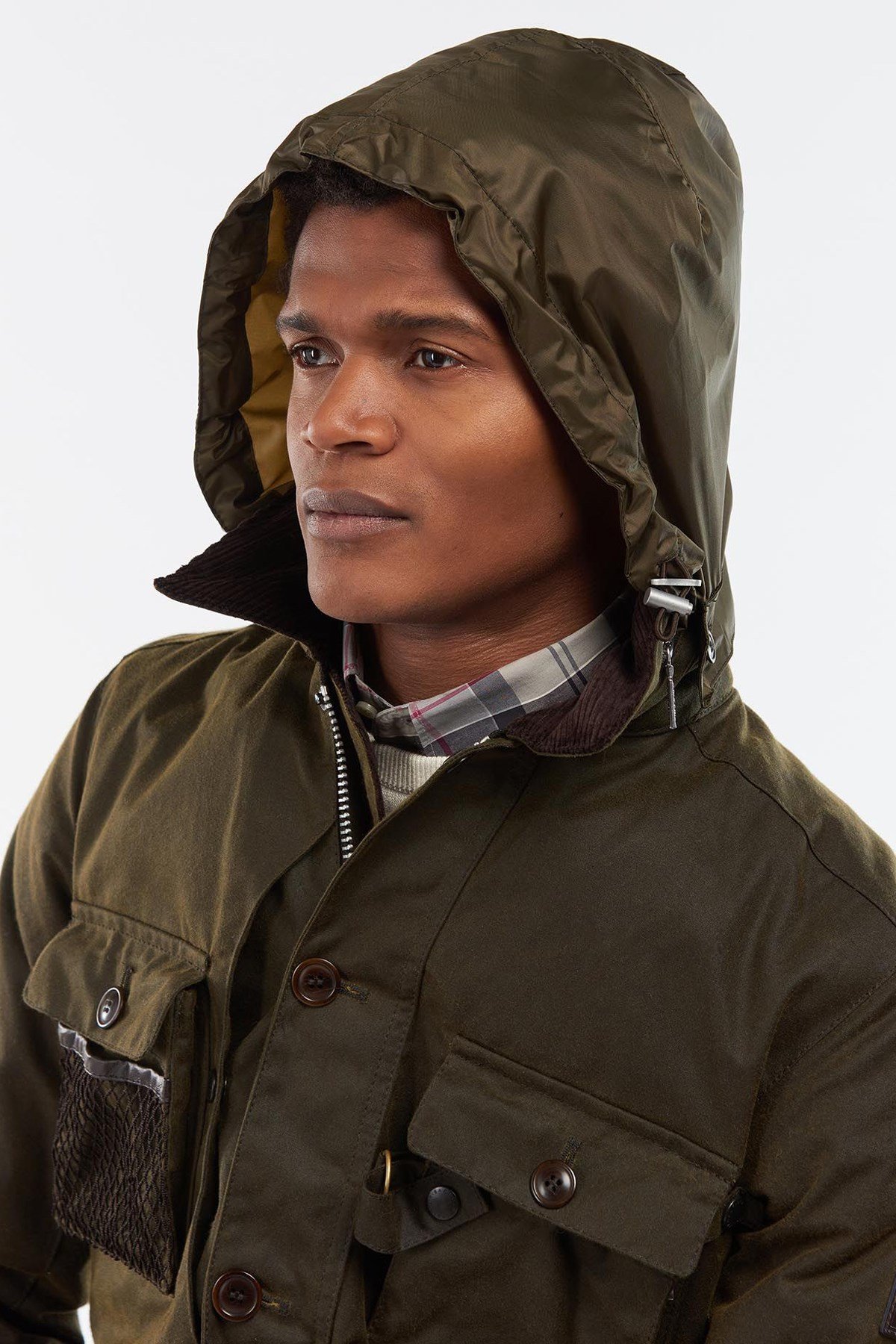 Barbour Gold Standard Grampian Yağlı Ceket OL51 Olive