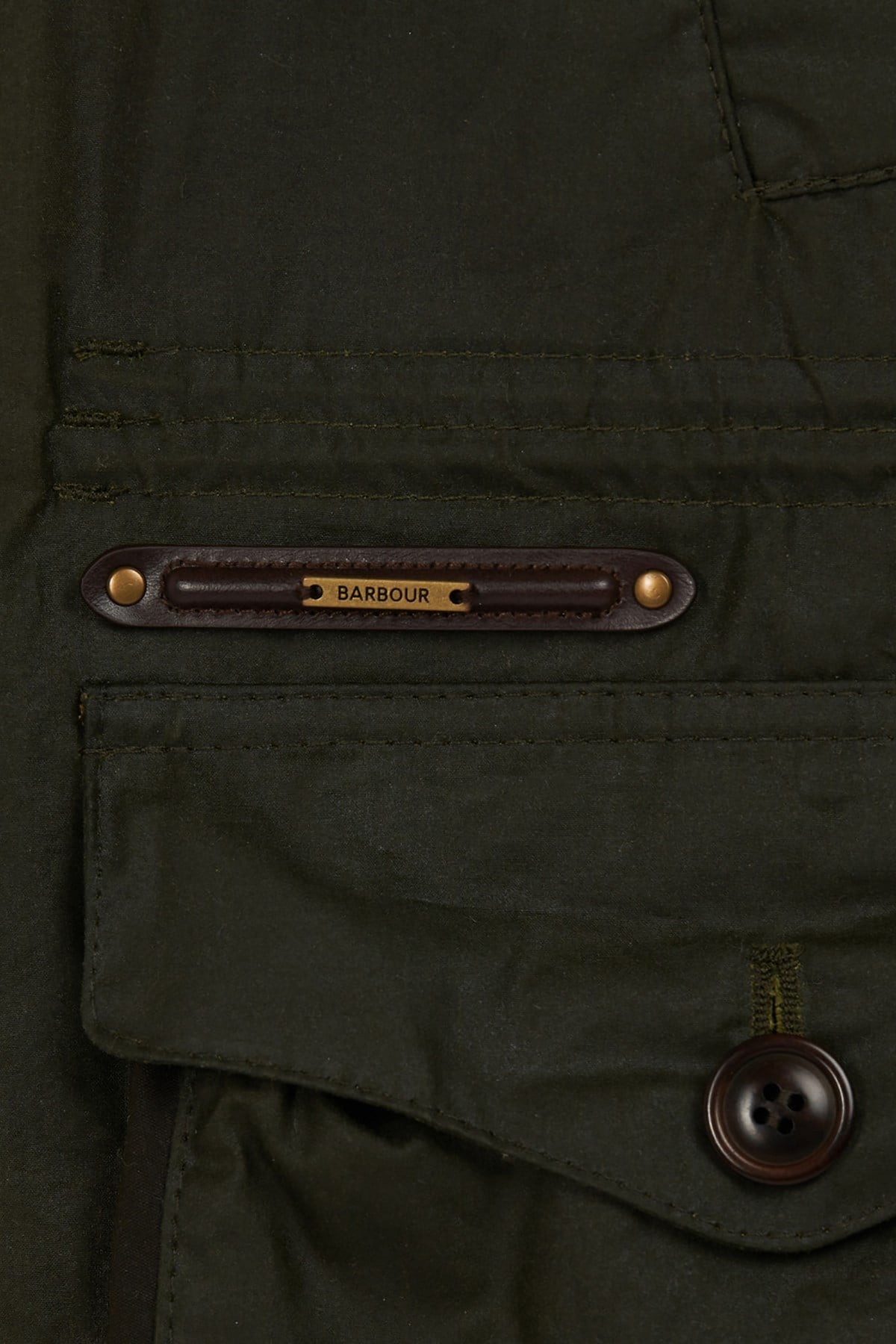Barbour Gold Standard Oakby Yağlı Ceket OL51 Olive