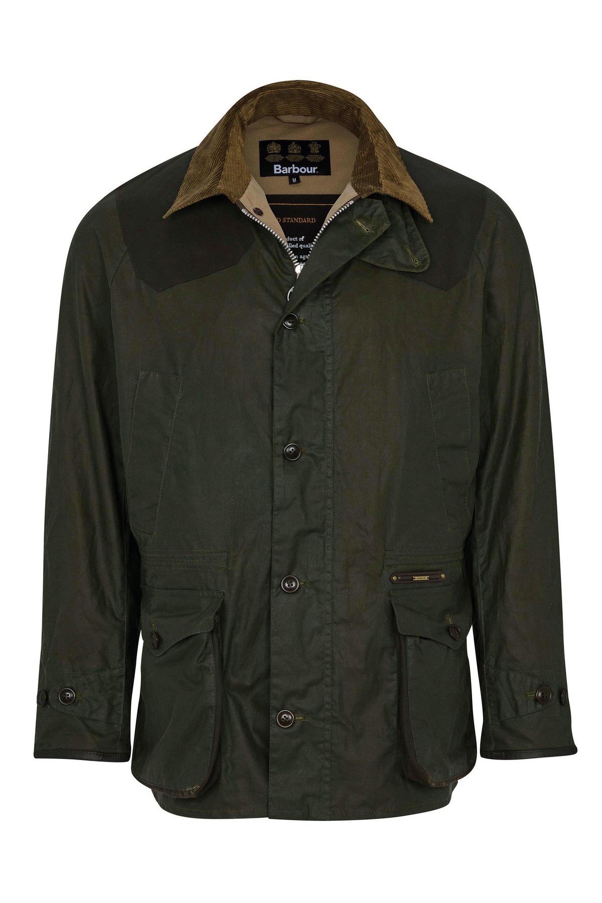 Barbour Gold Standard Oakby Yağlı Ceket OL51 Olive