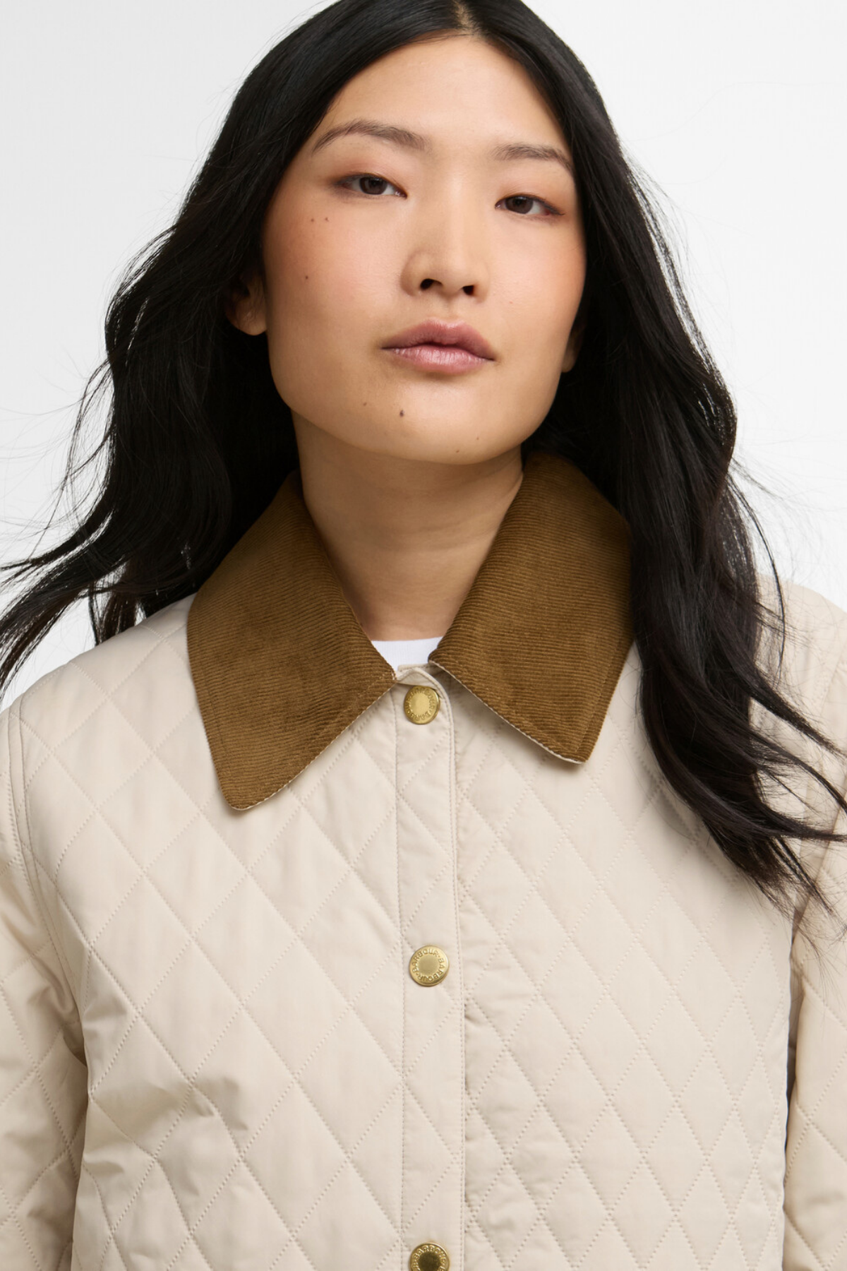Barbour Goldmire Kapitone Ceket CR11 Jasmine / Dress