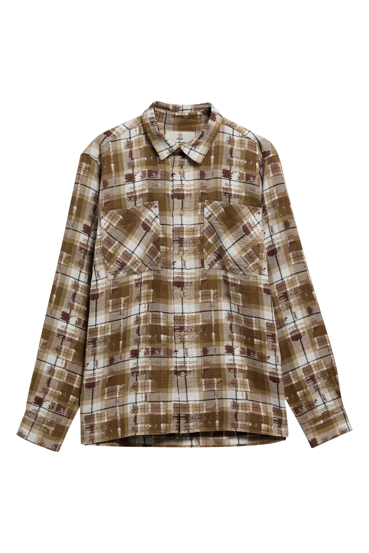 Barbour Gordale Relaxed Tartan Gömlek OL78 Beech