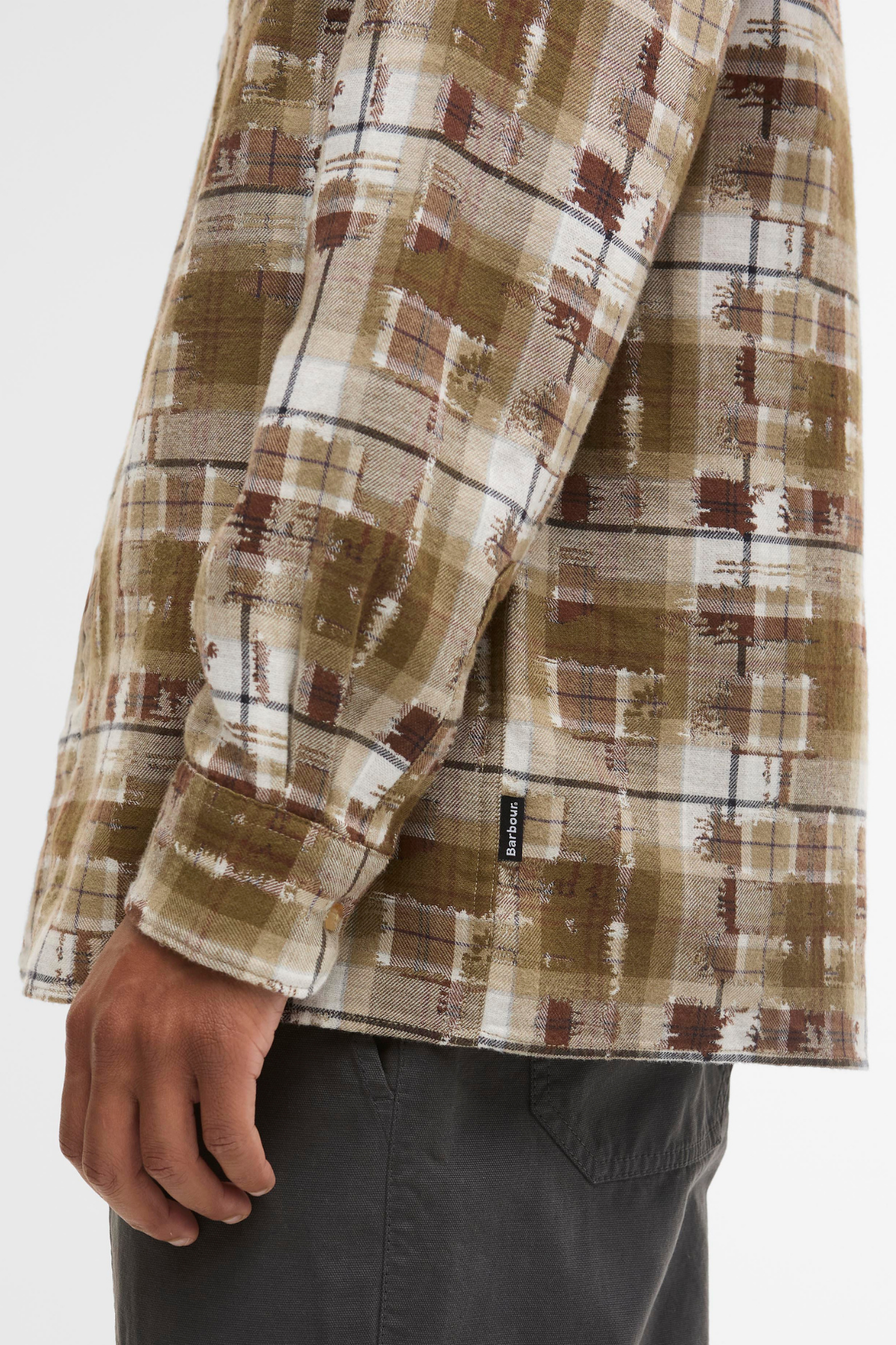 Barbour Gordale Relaxed Tartan Gömlek OL78 Beech