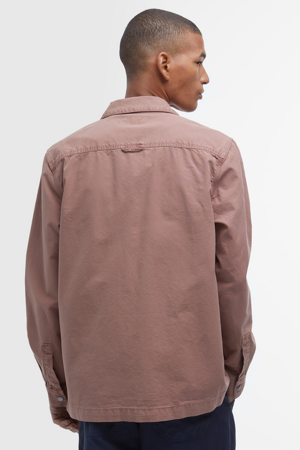 Barbour Grindle Cargo Overshirt PU17 Washed Heather