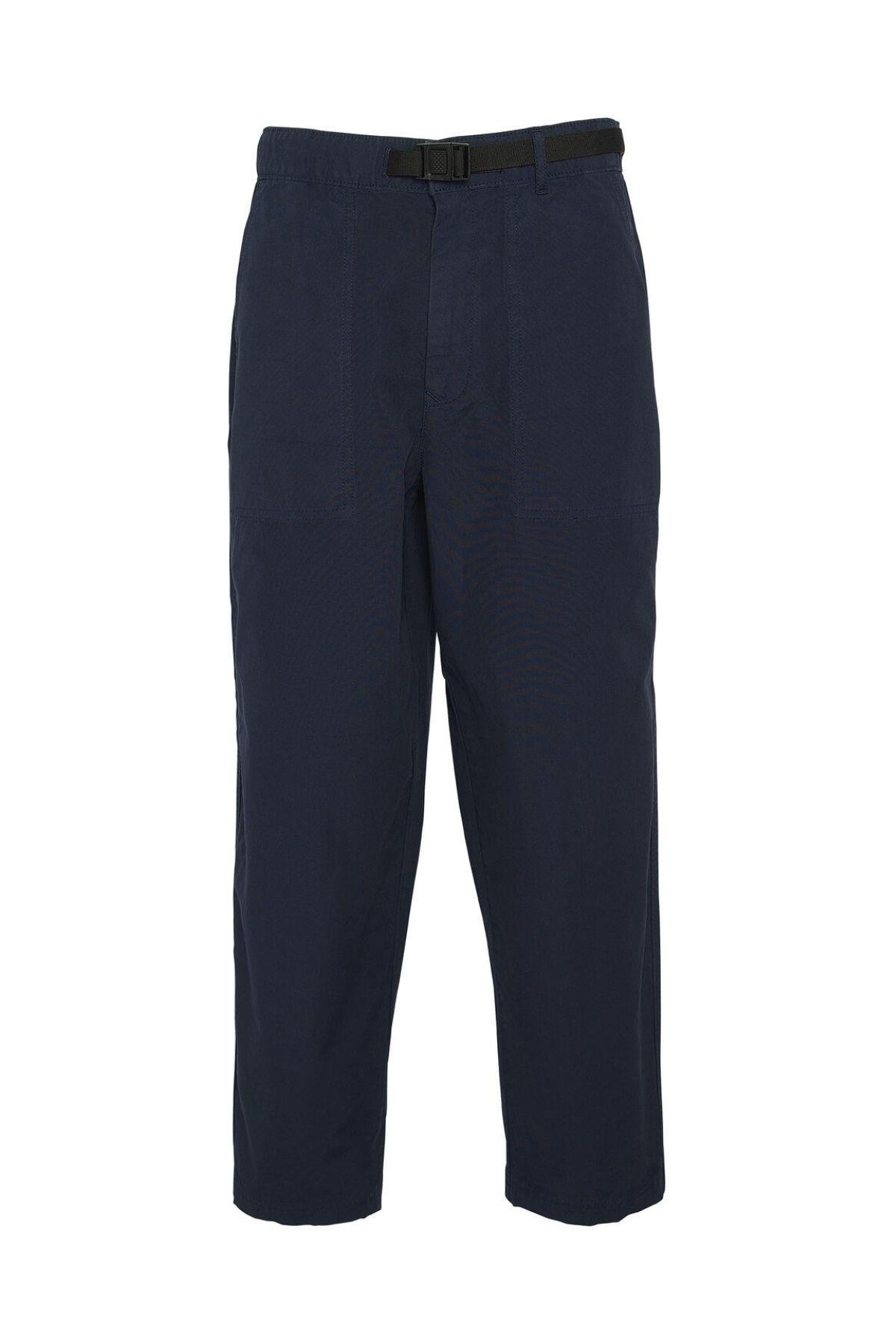 Barbour Grindle Straight-Leg Pantolon NY91 Navy