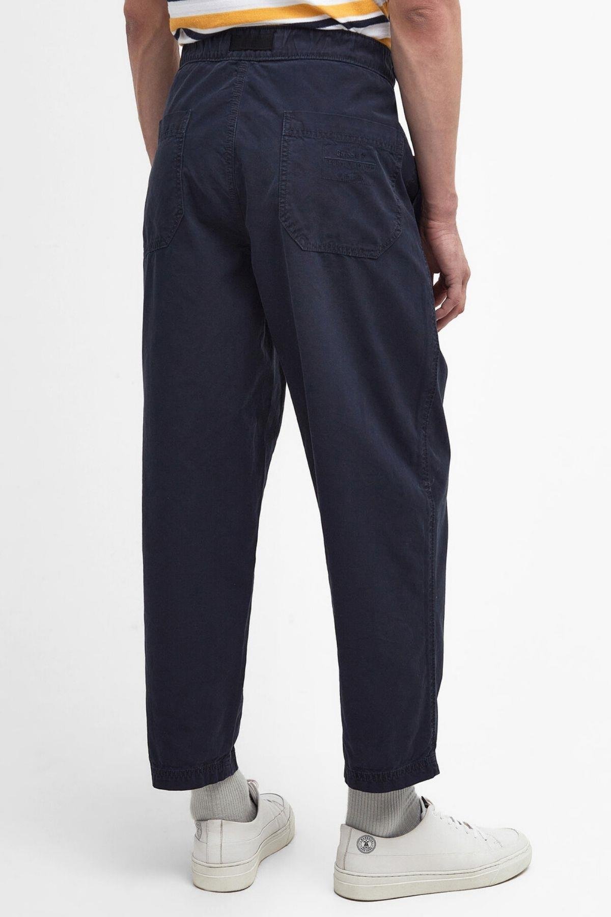 Barbour Grindle Straight-Leg Pantolon NY91 Navy