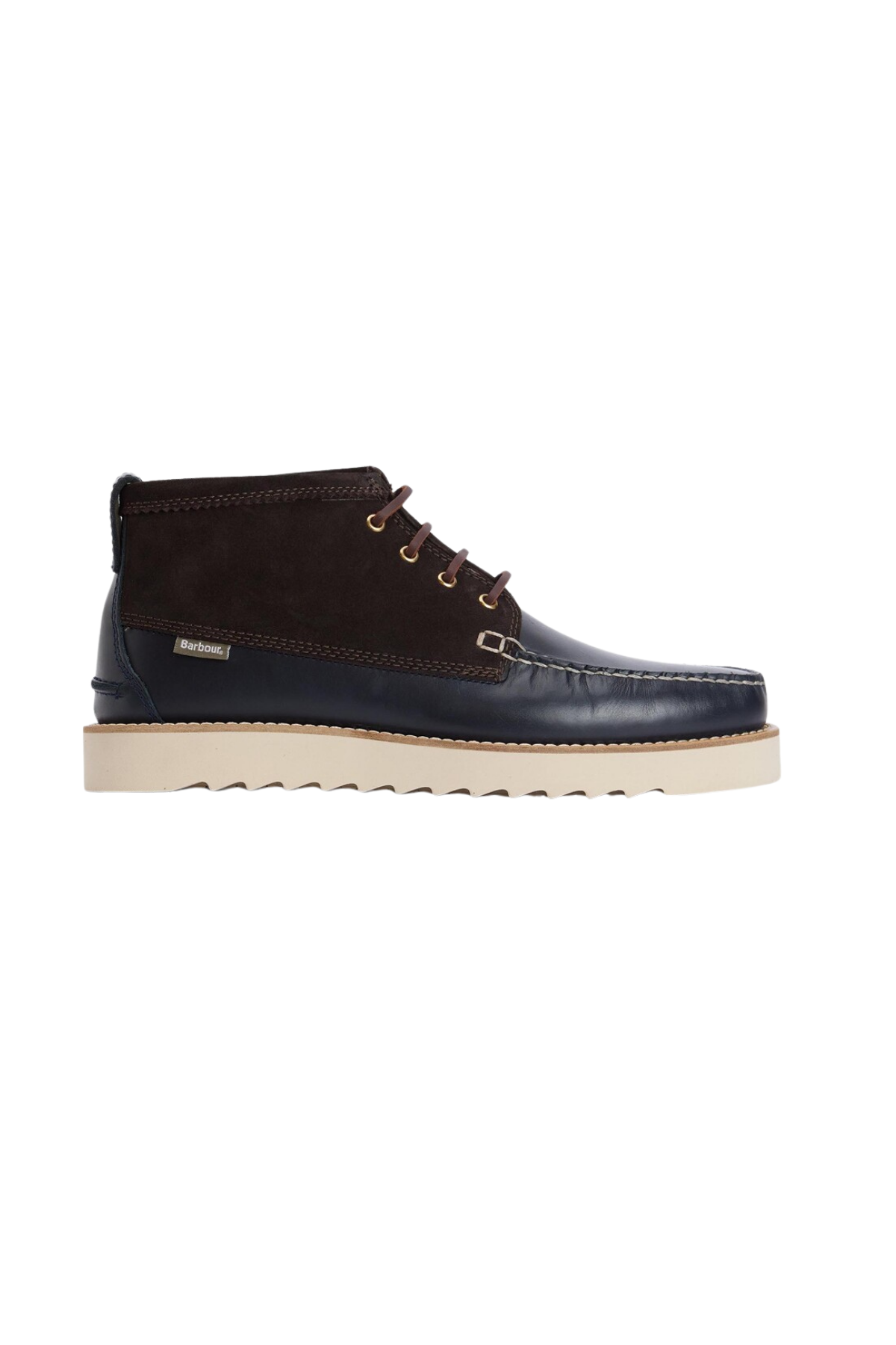 Barbour Hadston Chukka Bot NY94 Navy/Dark Brown