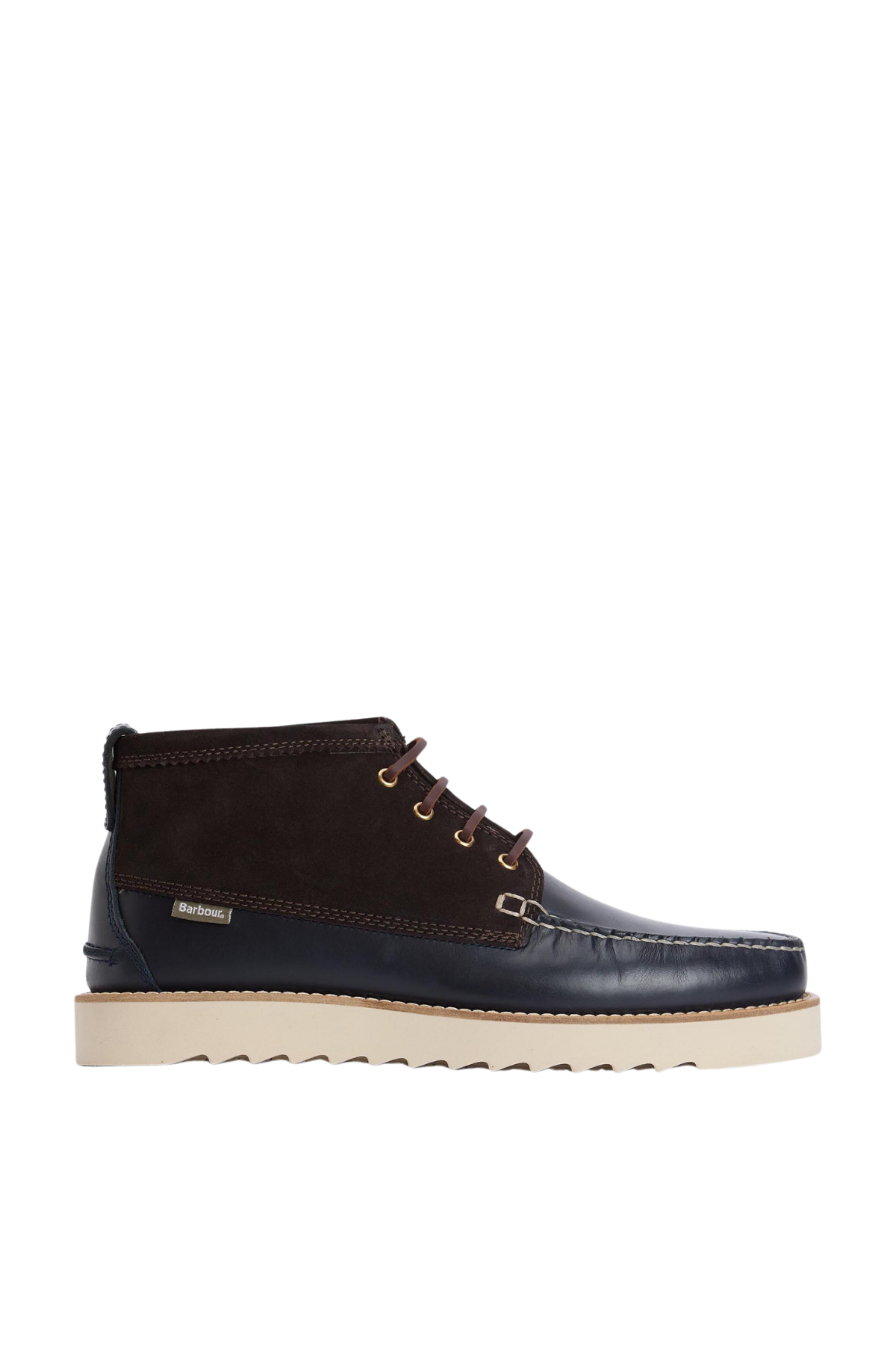 Barbour Hadston Chukka Bot NY94 Navy/Dark Brown