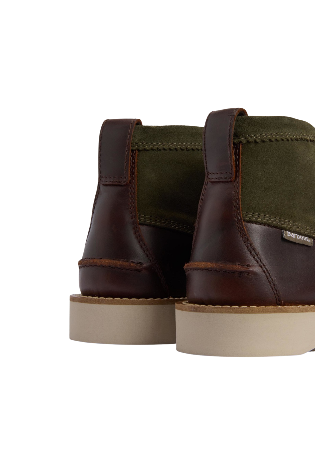 Barbour Hadston Chukka Bot OL32 Olive/Dark Brown