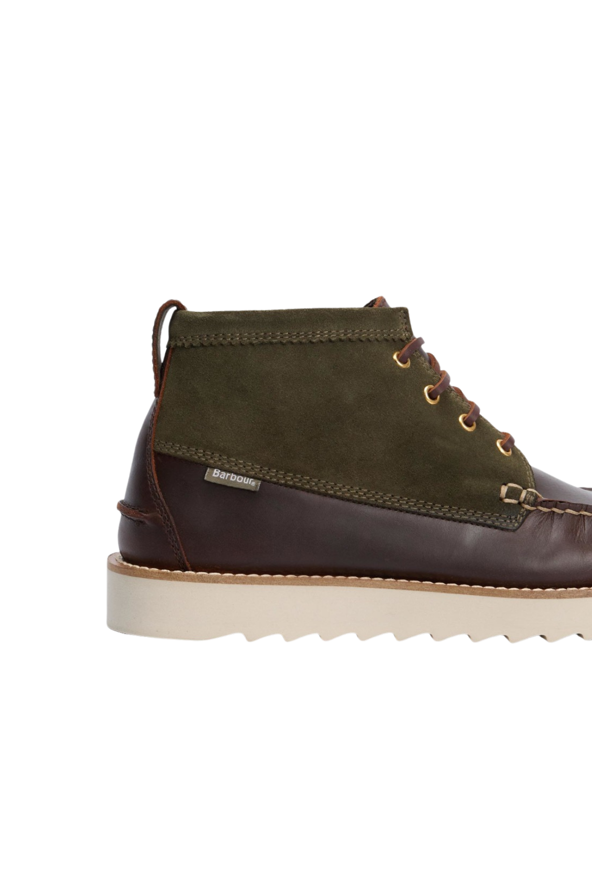 Barbour Hadston Chukka Bot OL32 Olive/Dark Brown