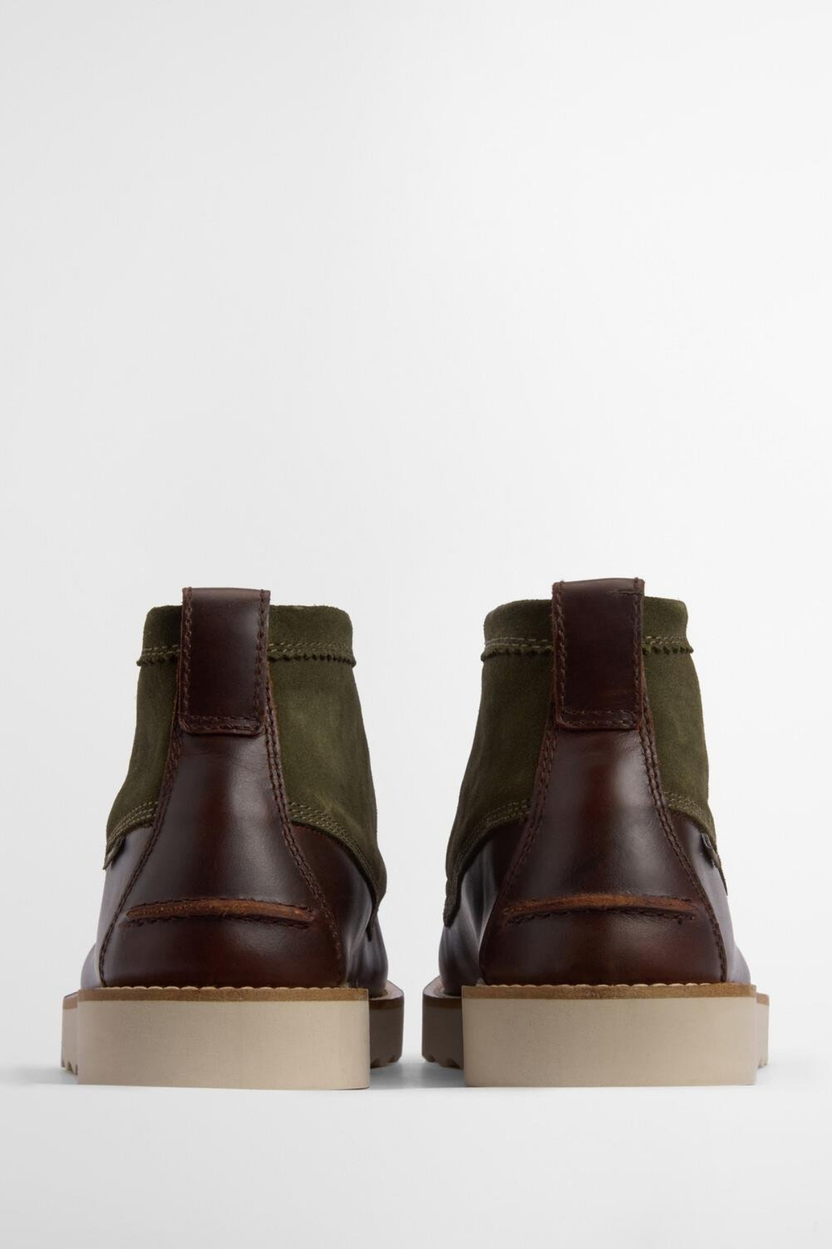Barbour Hadston Chukka Bot OL32 Olive/Dark Brown
