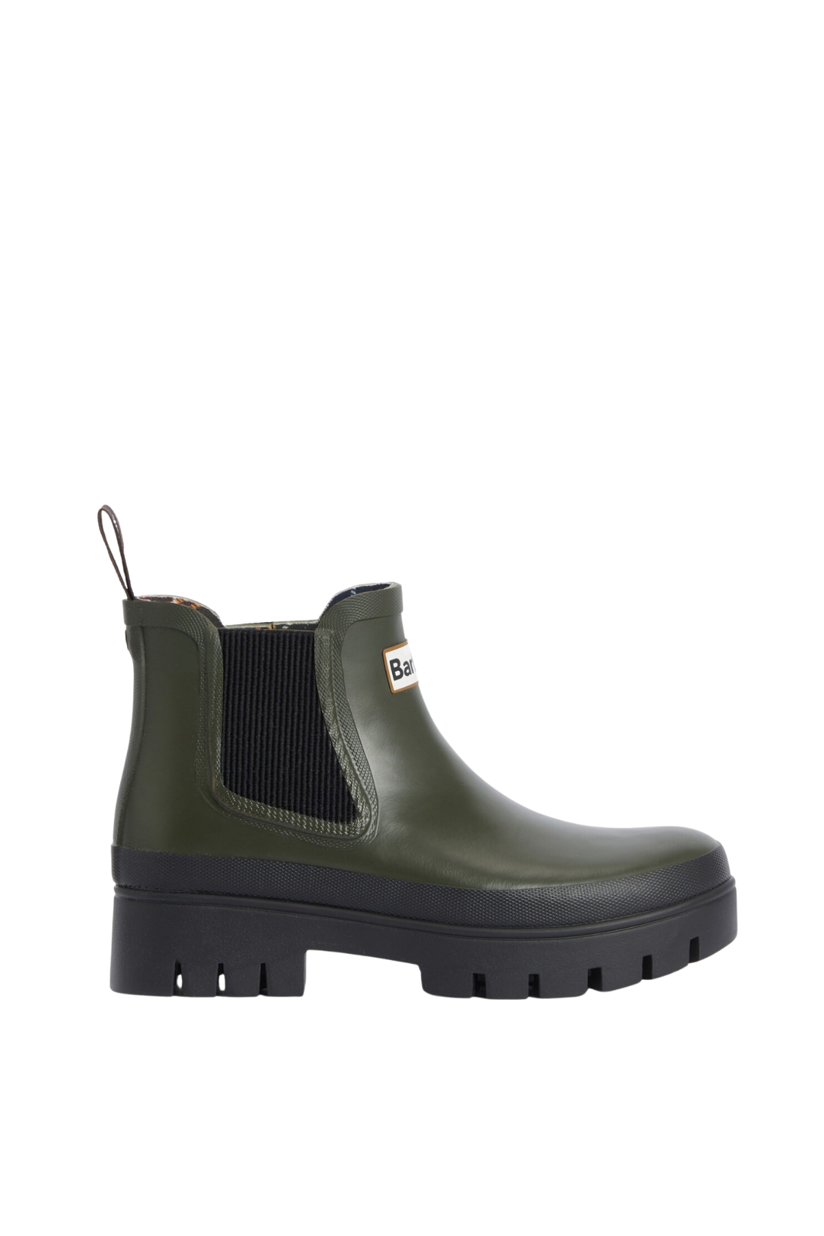 Barbour Halton Chelsea Yağmur Botu OL12 Olive-Black