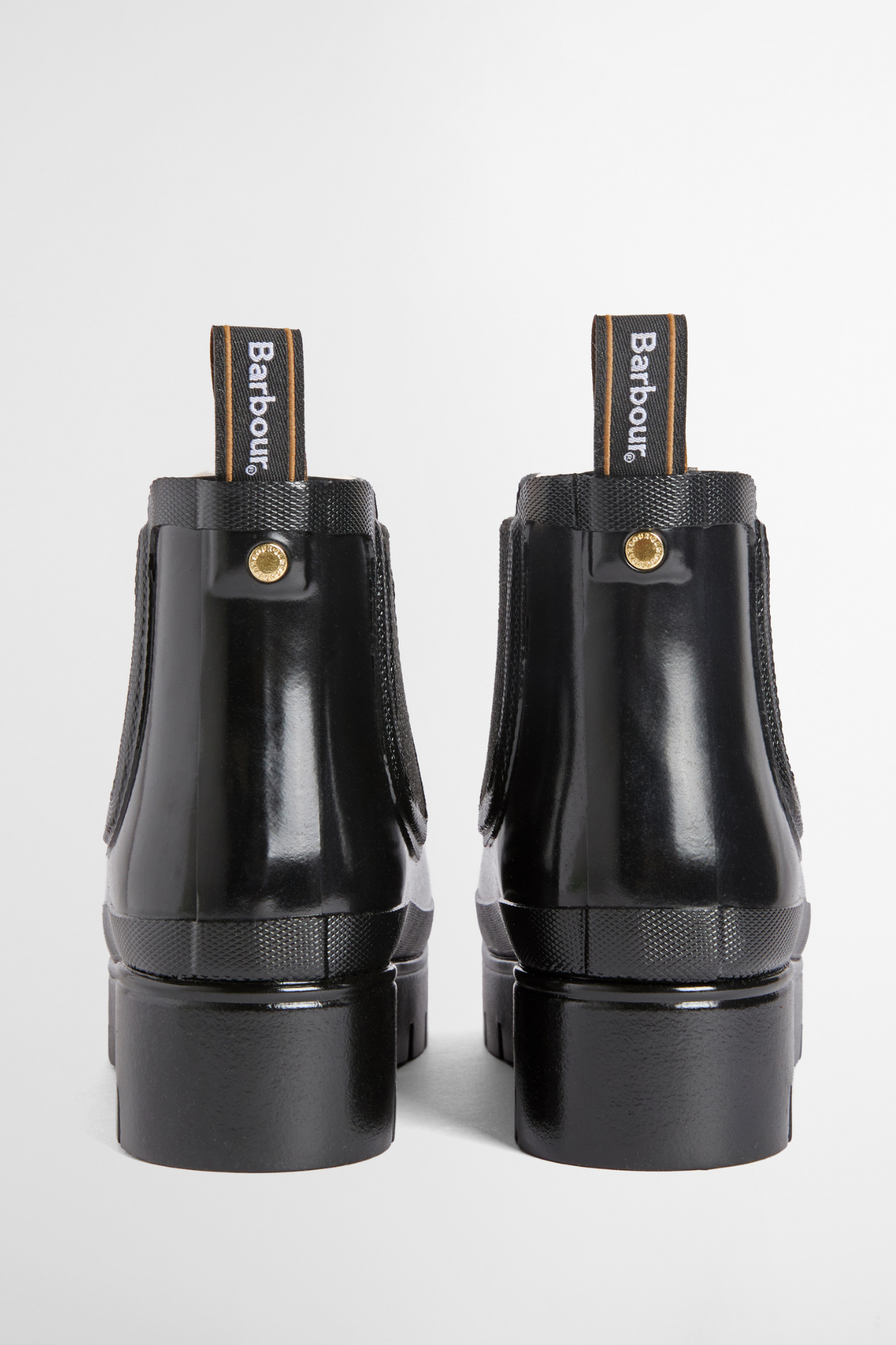 Barbour Halton Yağmur Botu BK12 Black Gloss