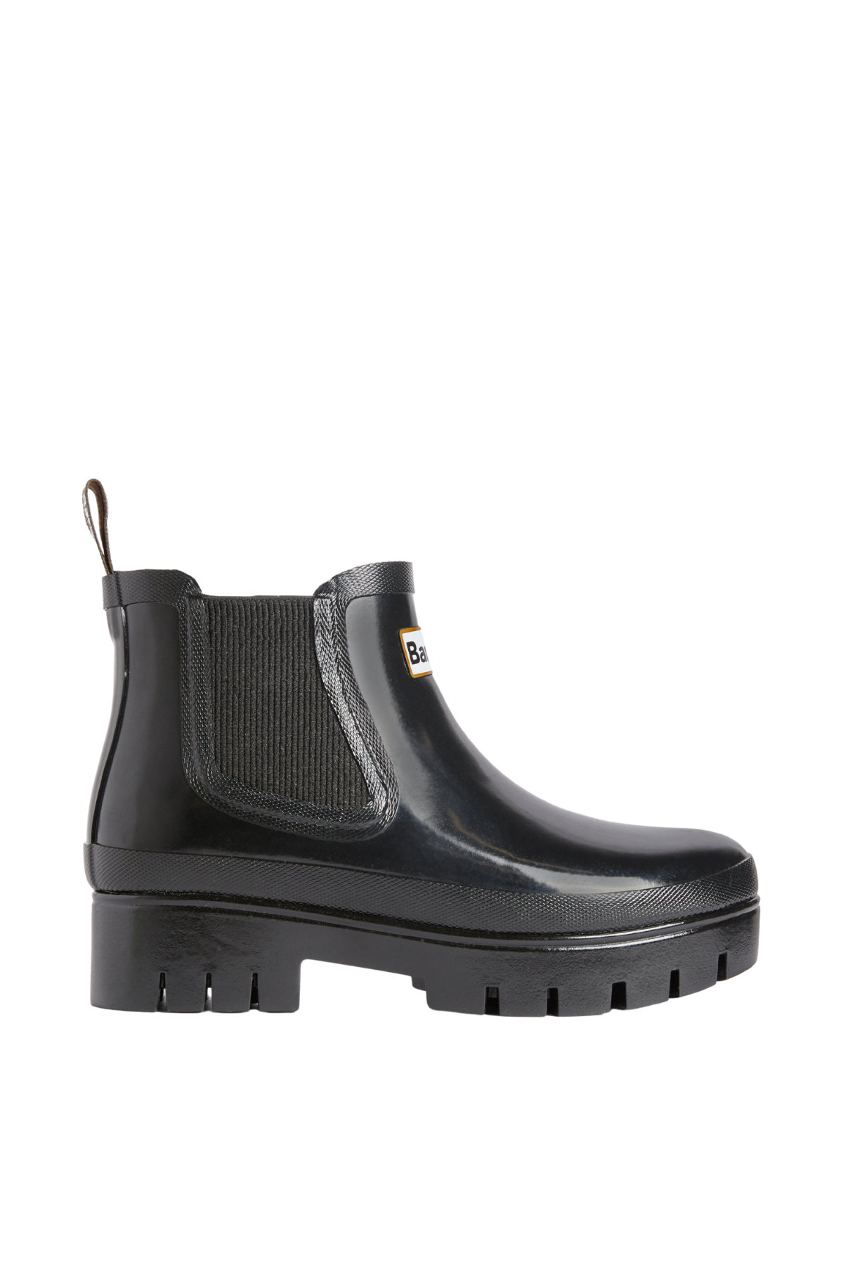 Barbour Halton Yağmur Botu BK12 Black Gloss