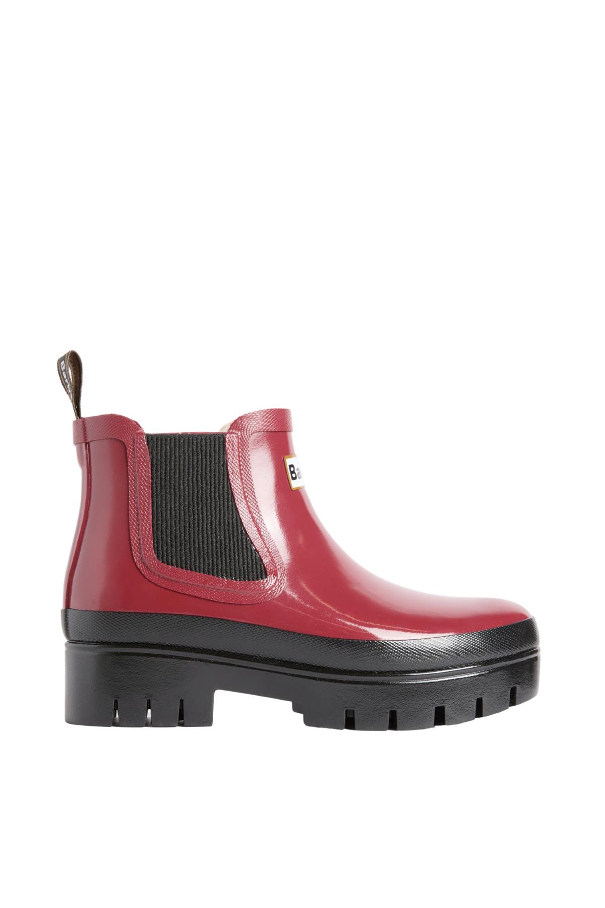 Barbour Halton Yağmur Botu RE87 Cranberry Gloss