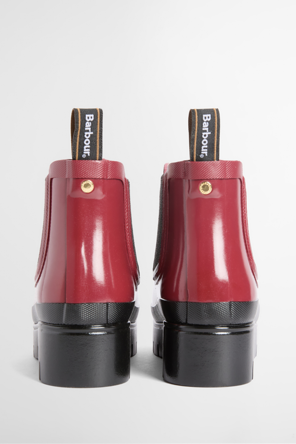 Barbour Halton Yağmur Botu RE87 Cranberry Gloss