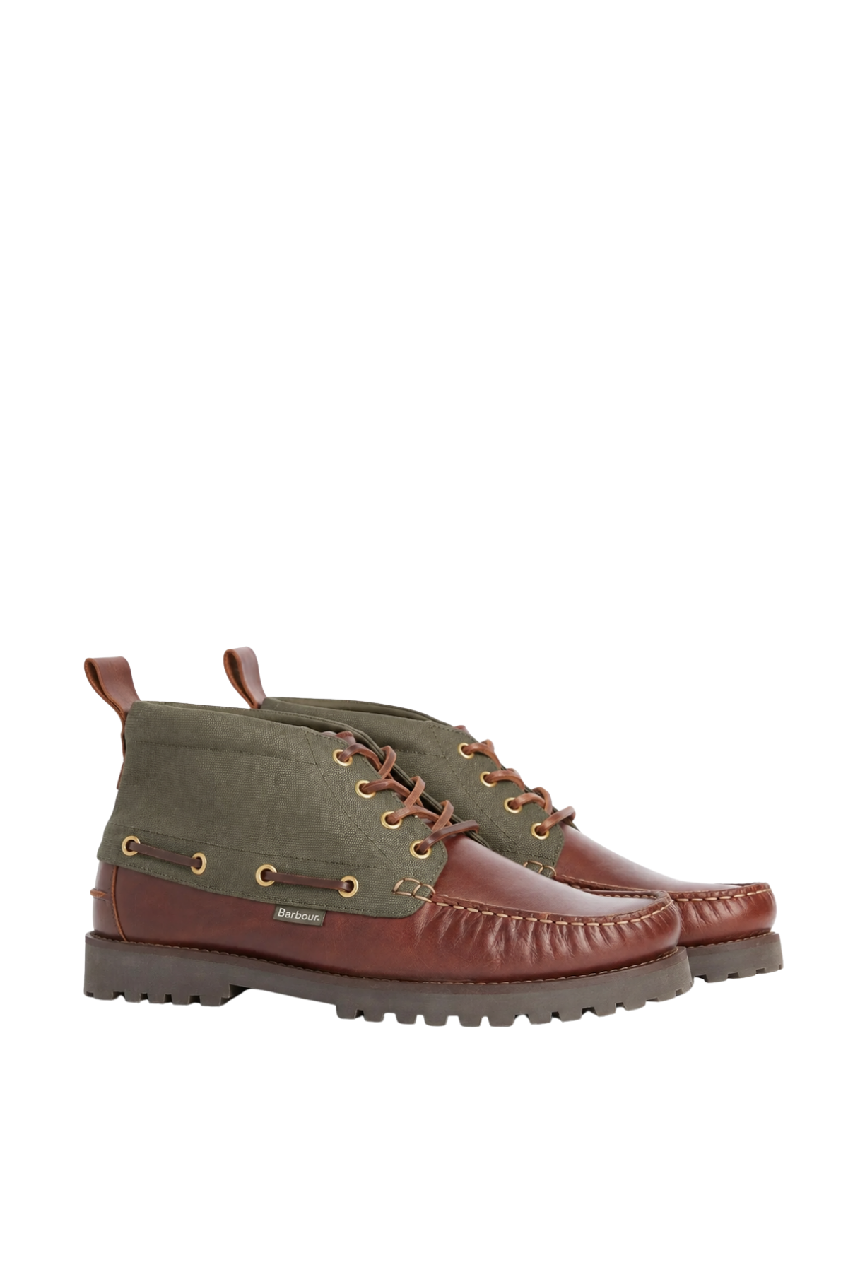 Barbour Harle Mid Chukka Bot BR71 Mahogany Olive