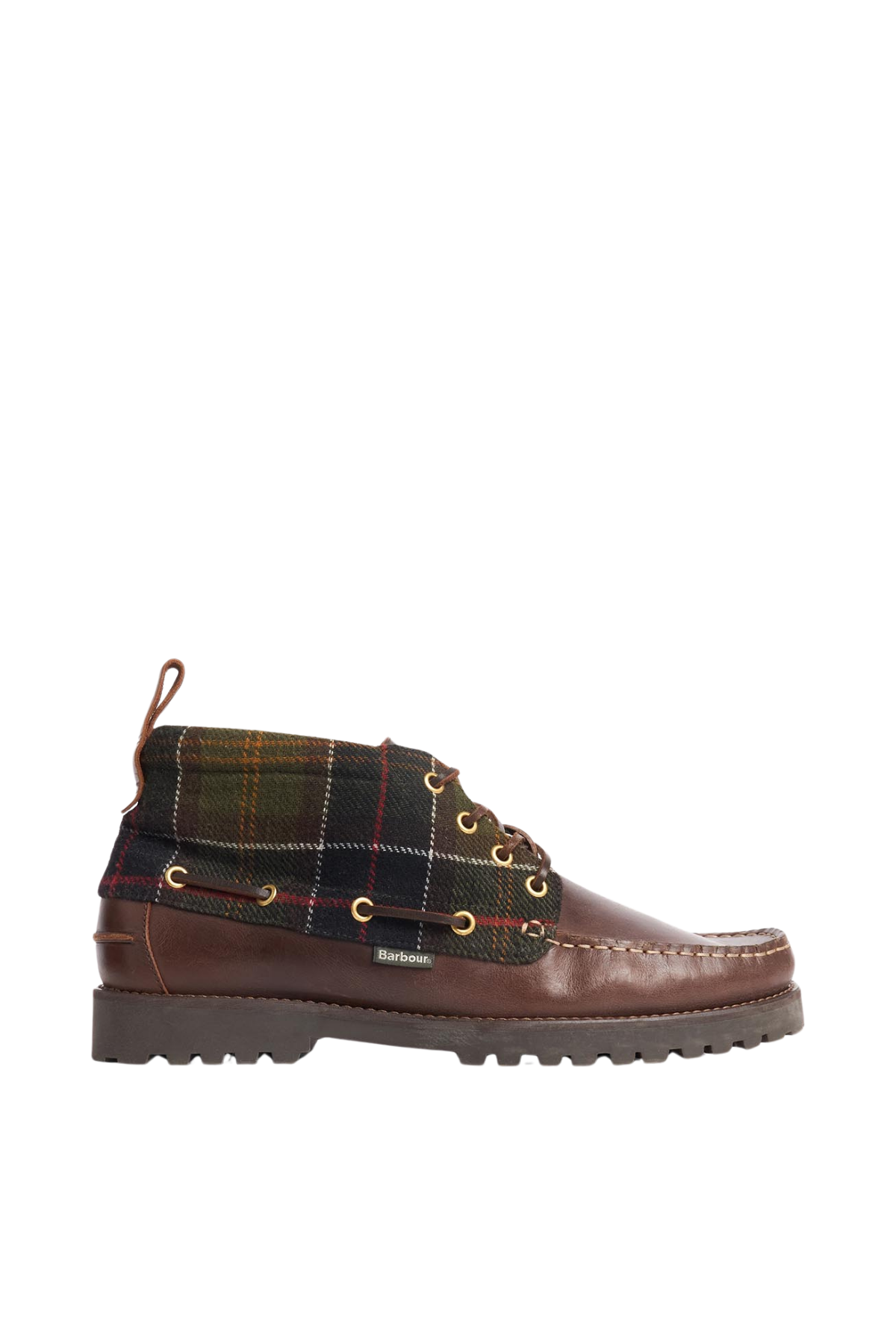 Barbour Harle Mid Chukka Bot BR74  Brown Classic Tartan