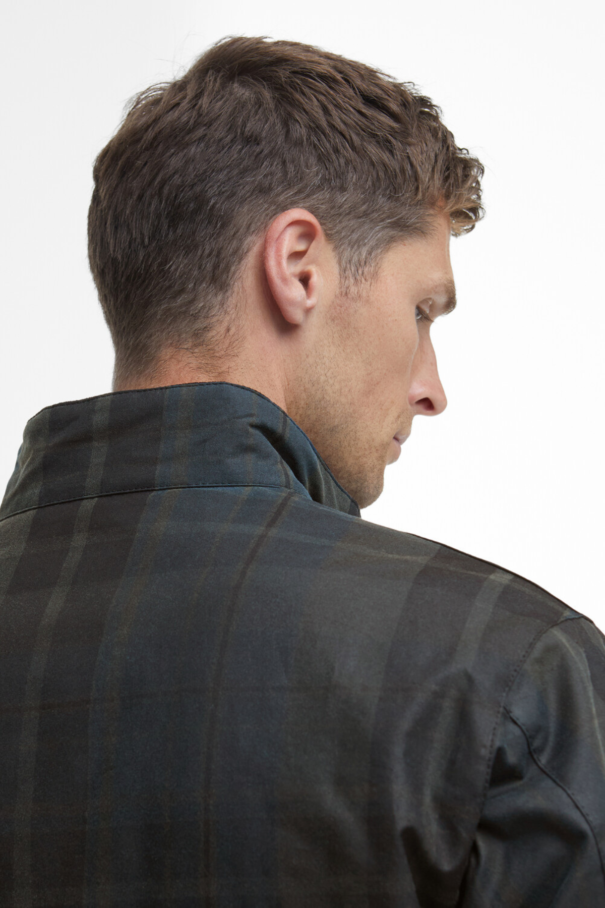 Barbour Harrington Check Yağlı Ceket GN71 Dundee Tartan