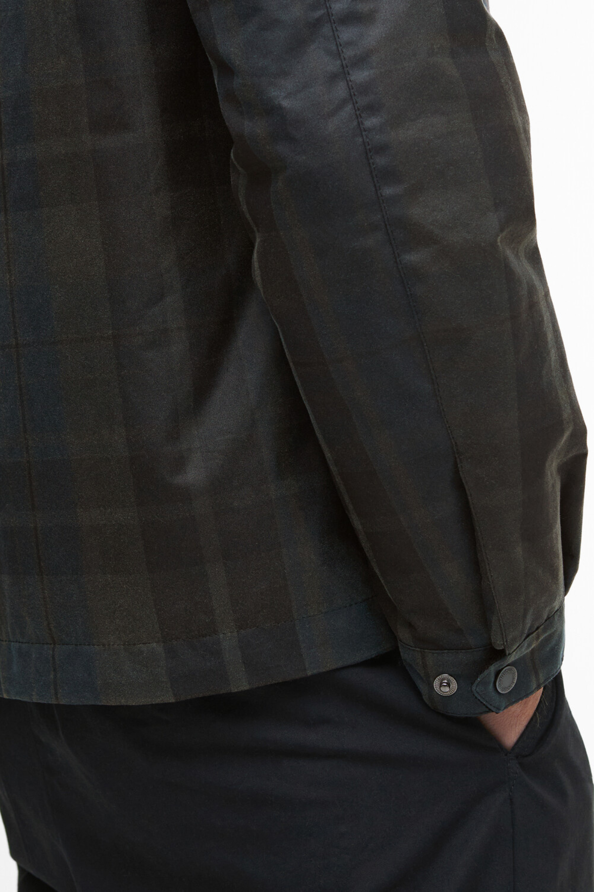 Barbour Harrington Check Yağlı Ceket GN71 Dundee Tartan