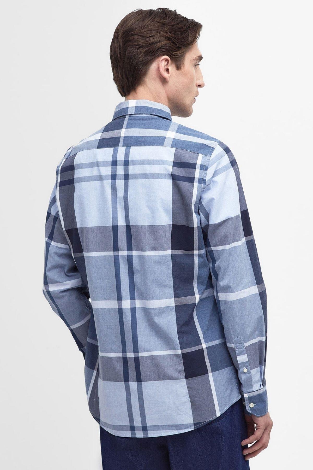 Barbour Harris Tailored Gömlek TN22 Berwick Blue