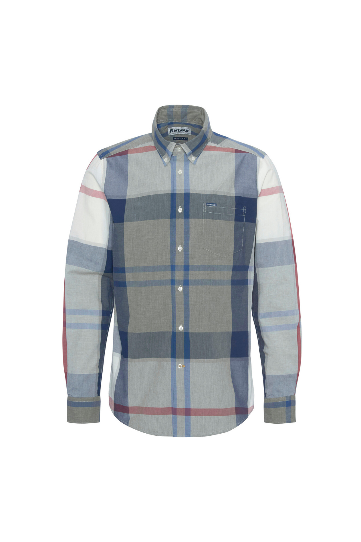 Barbour Harris Tailored Gömlek TN40 Bleached Pine Tartan