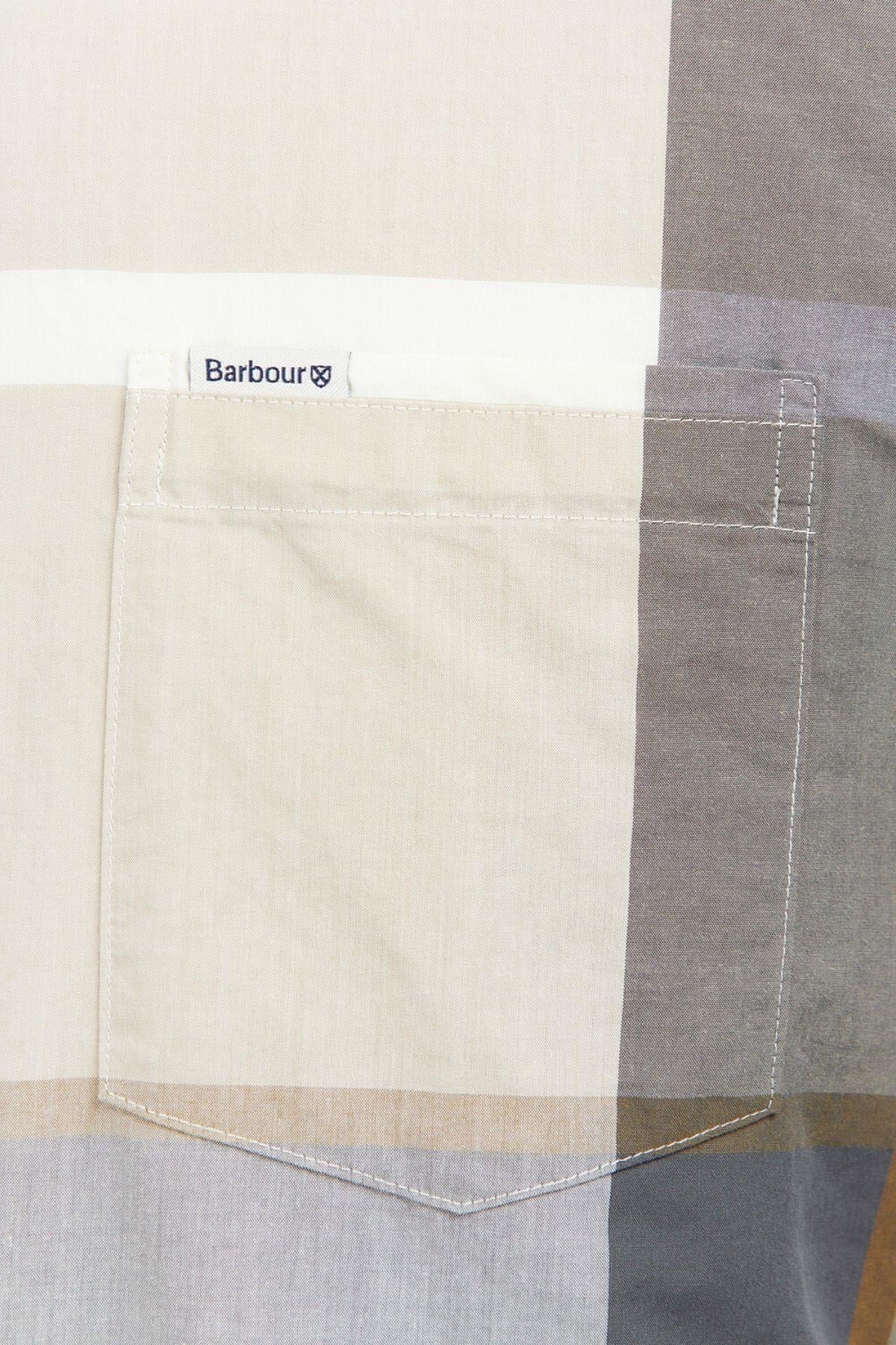 Barbour Harris Tailored Gömlek TN88 Amble Sand Tartan