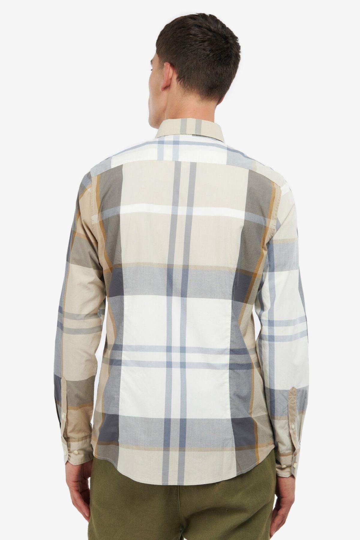 Barbour Harris Tailored Gömlek TN88 Amble Sand Tartan