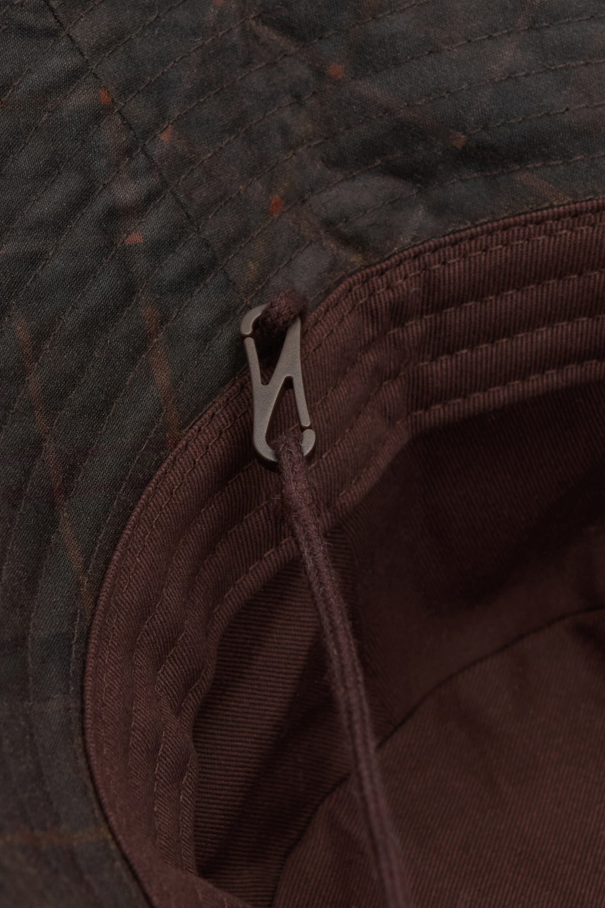Barbour Hazelwood Bucket Şapka TN11 Classic Muted Tartan