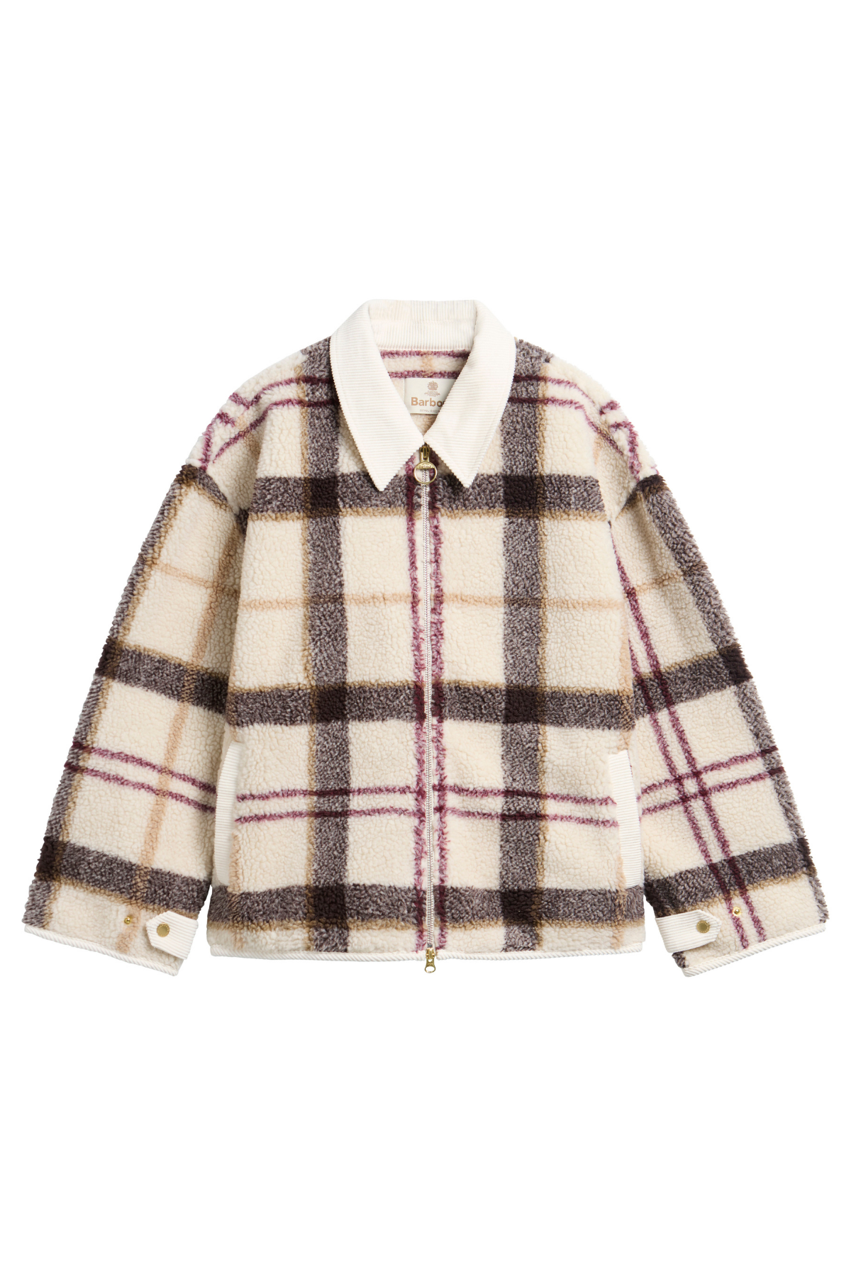 Barbour Hazelwood Polar TN30 Ecru Muted Tartan