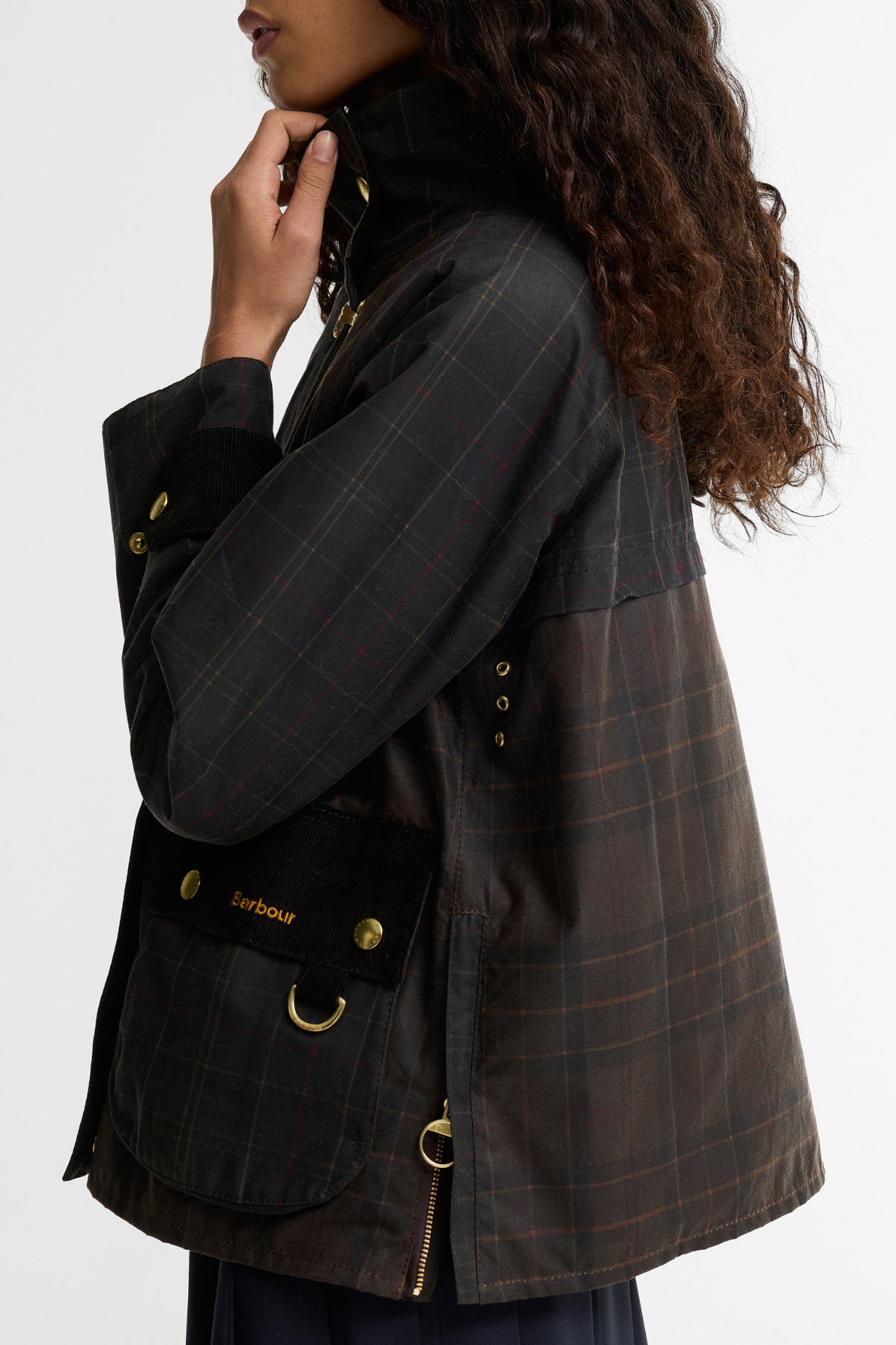 Barbour Hazelwood Yağlı Ceket OL71 Classic Muted
