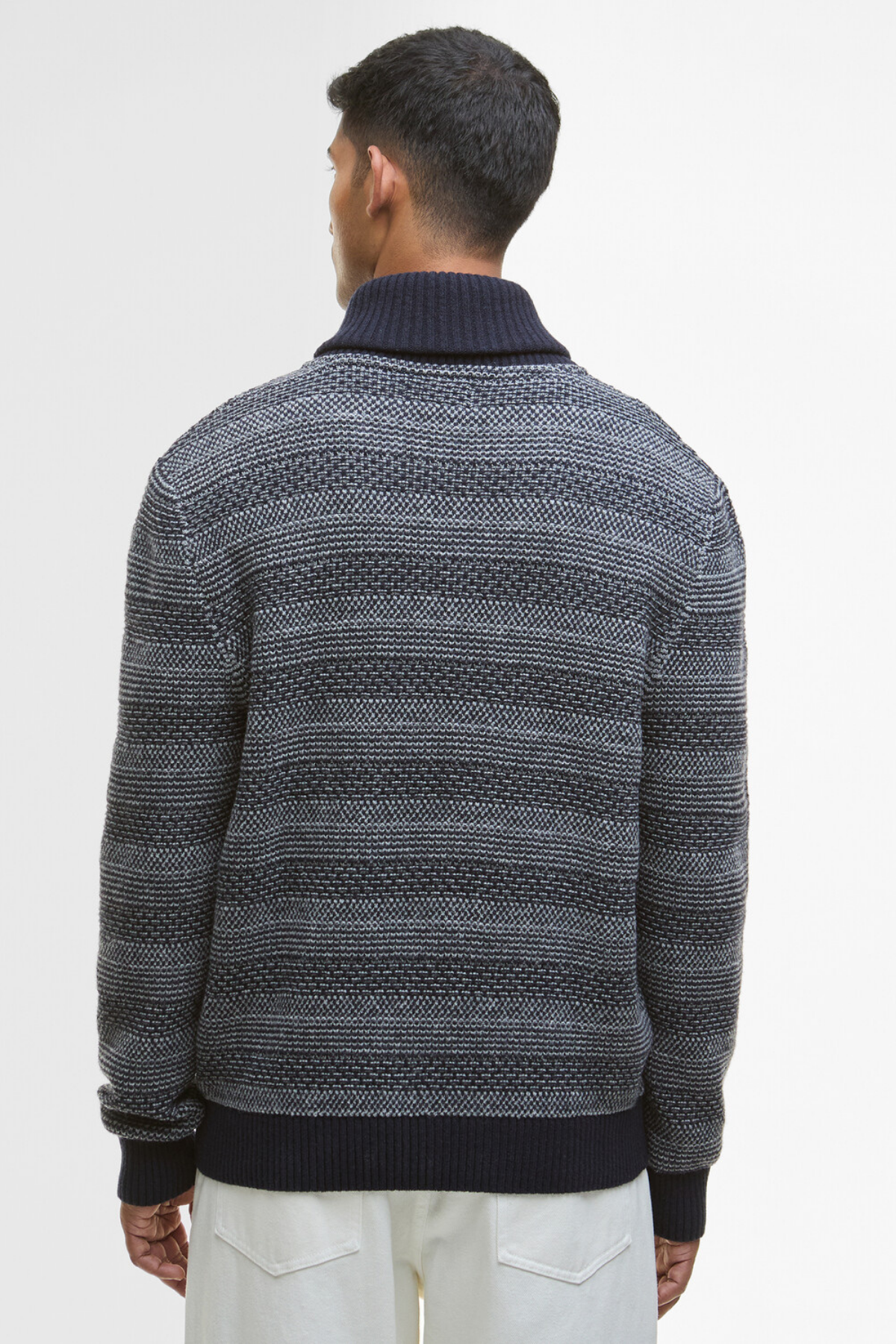 Barbour Helmsley Knitted Kazak NY91 Navy