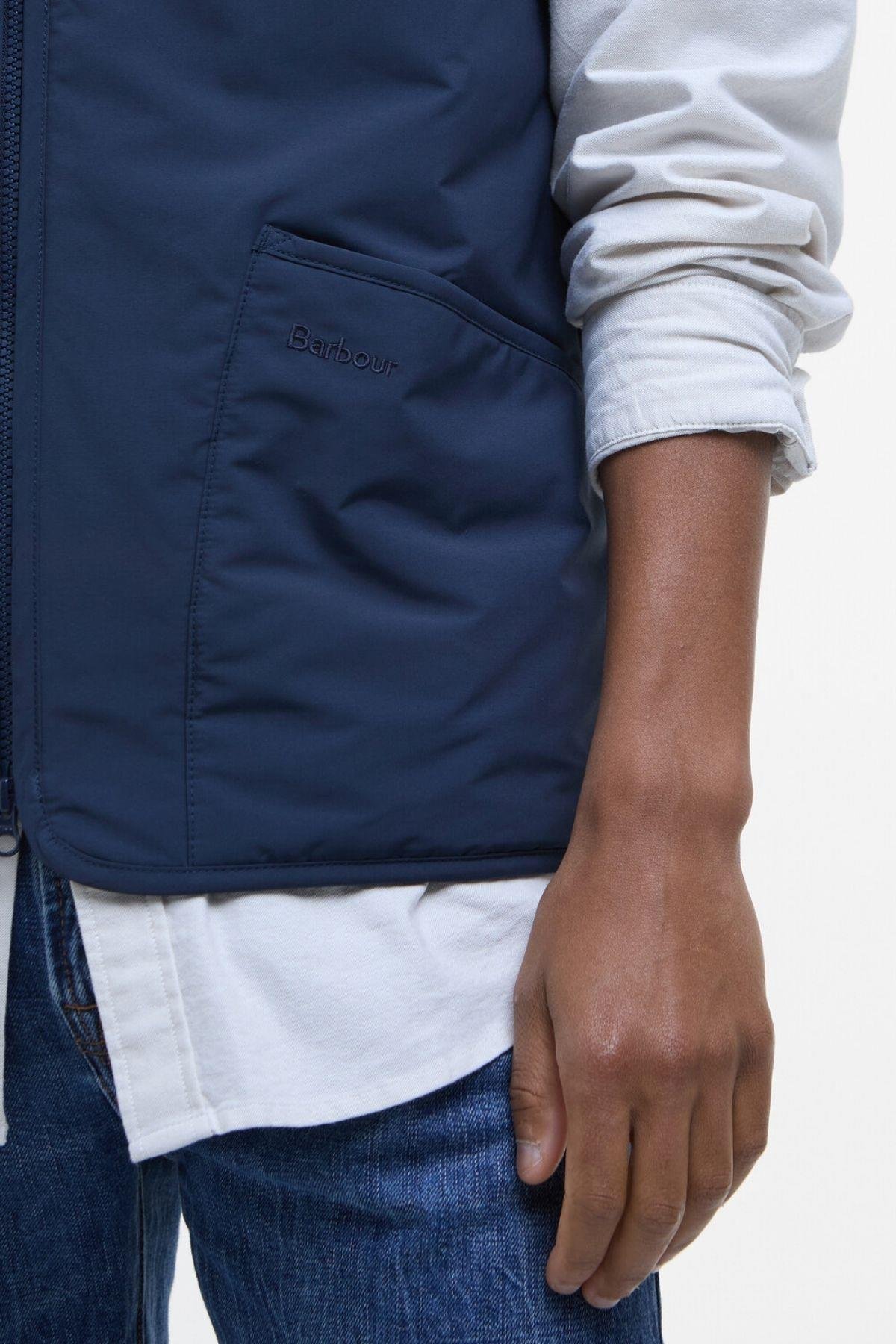 Barbour Henley Liddesdale Yelek NY71 Navy