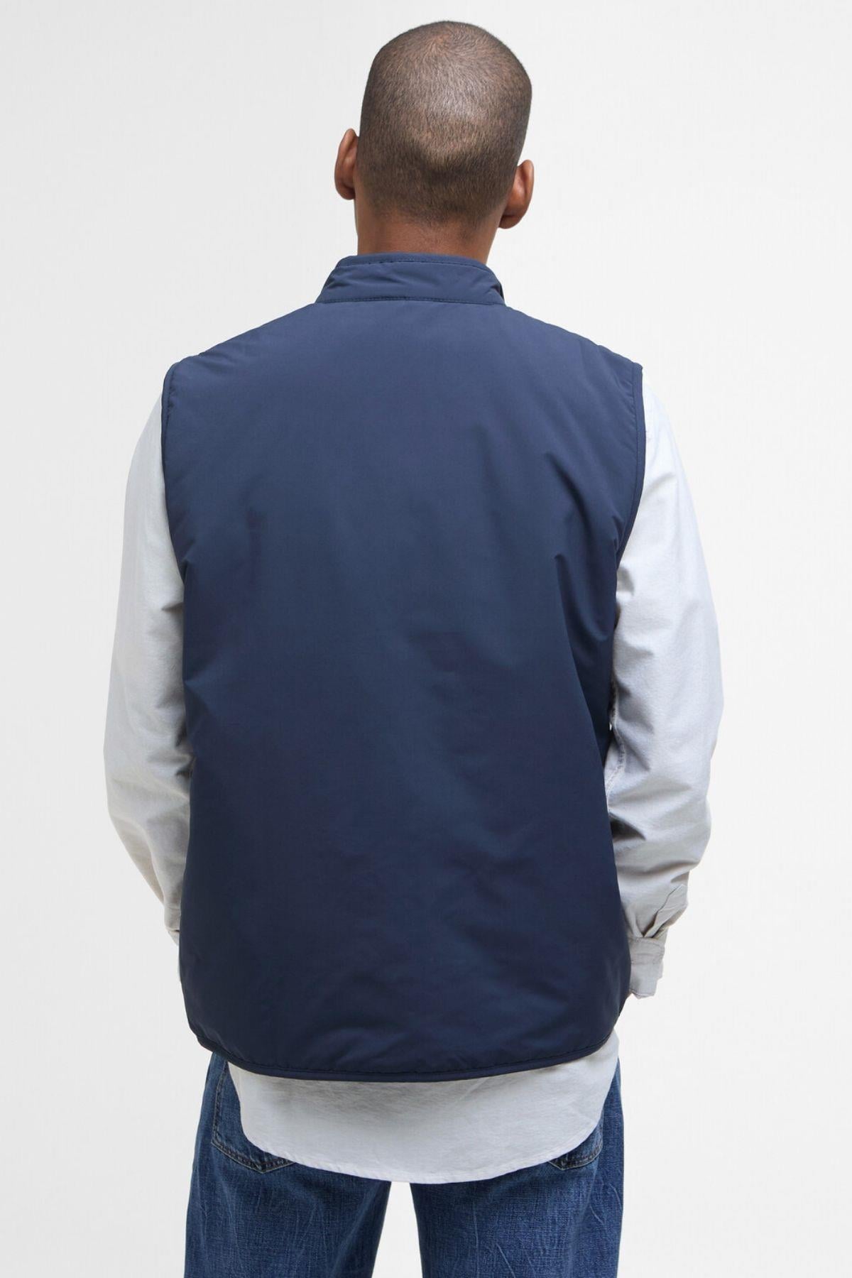 Barbour Henley Liddesdale Yelek NY71 Navy