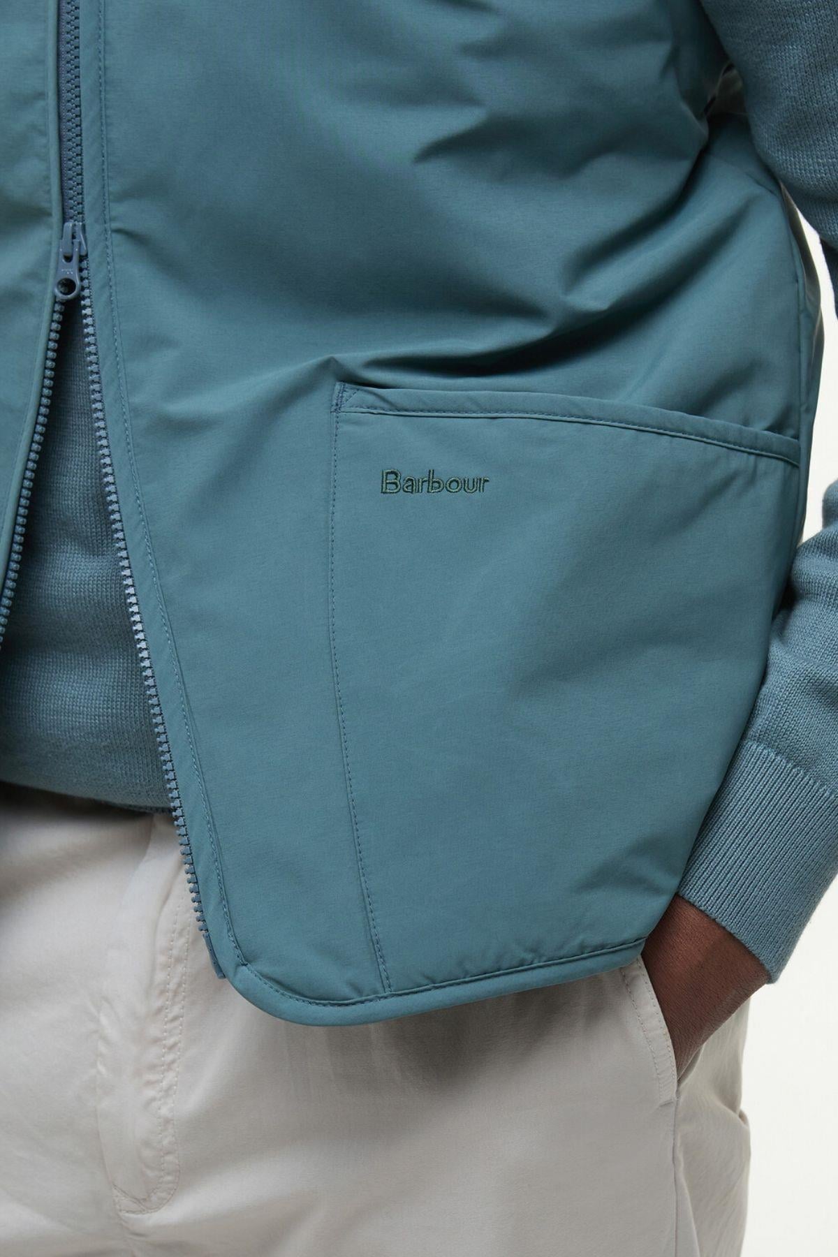 Barbour Henley Liddesdale Yelek TE33 Vintage Teal