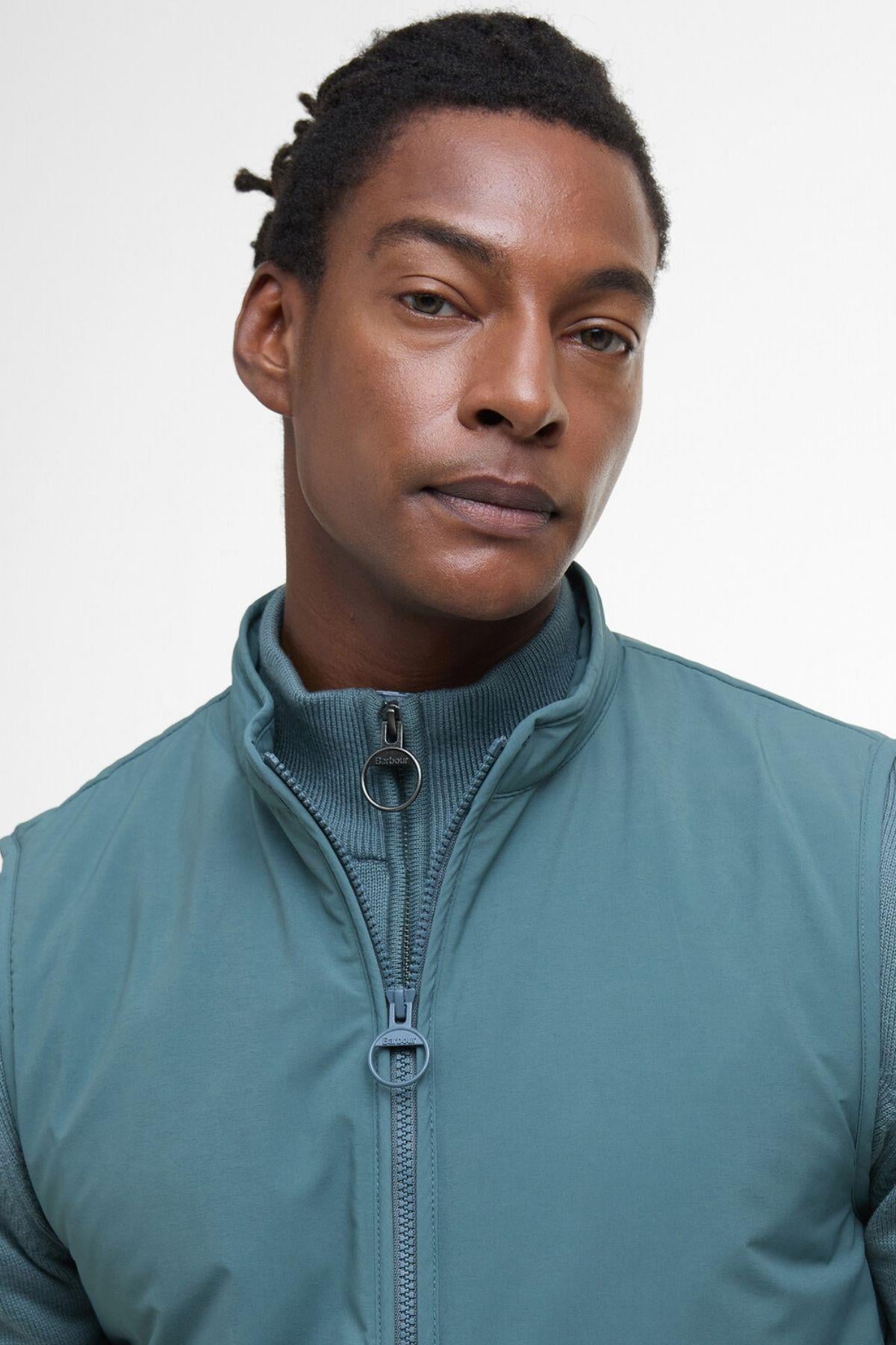 Barbour Henley Liddesdale Yelek TE33 Vintage Teal
