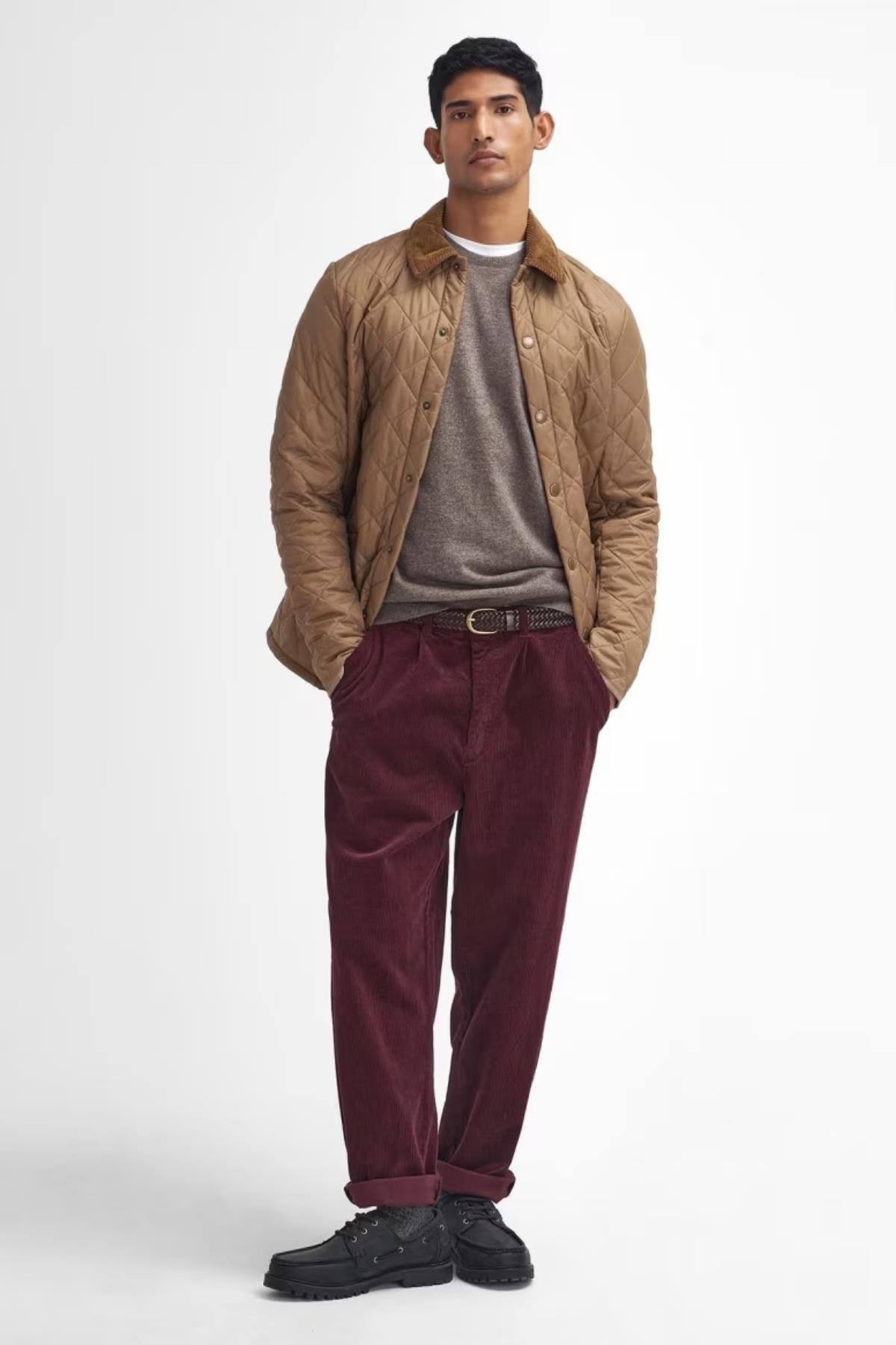 Barbour Heritage Liddesdale® Kapitone Slim Fit SN51 Sandstone