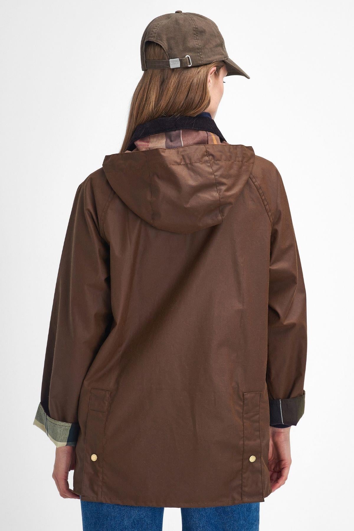 Barbour Highclere Yağlı Ceket BR31 Bark-Muted